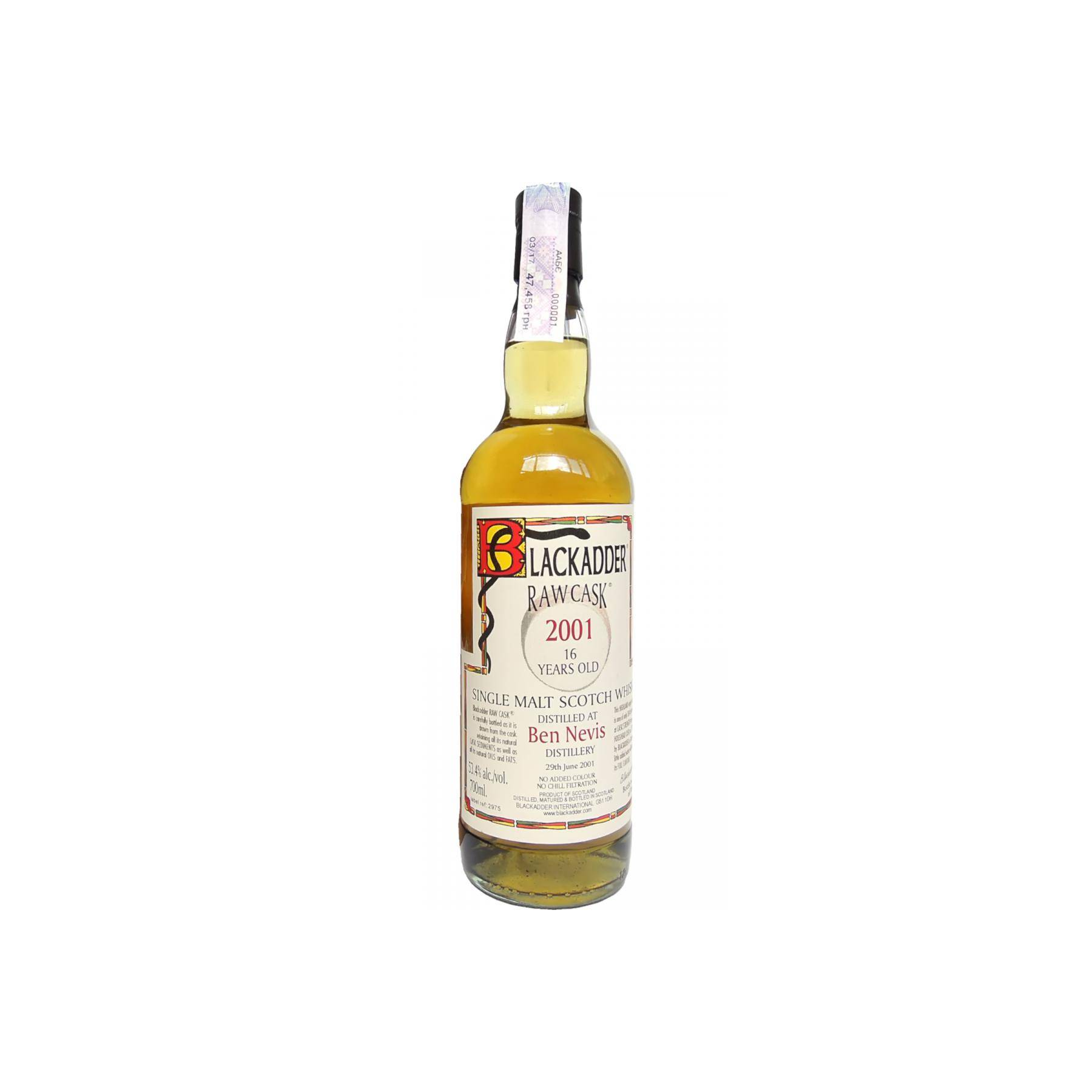 Ben Nevis Raw Cask 2001 16 Years Single Malt Whisky