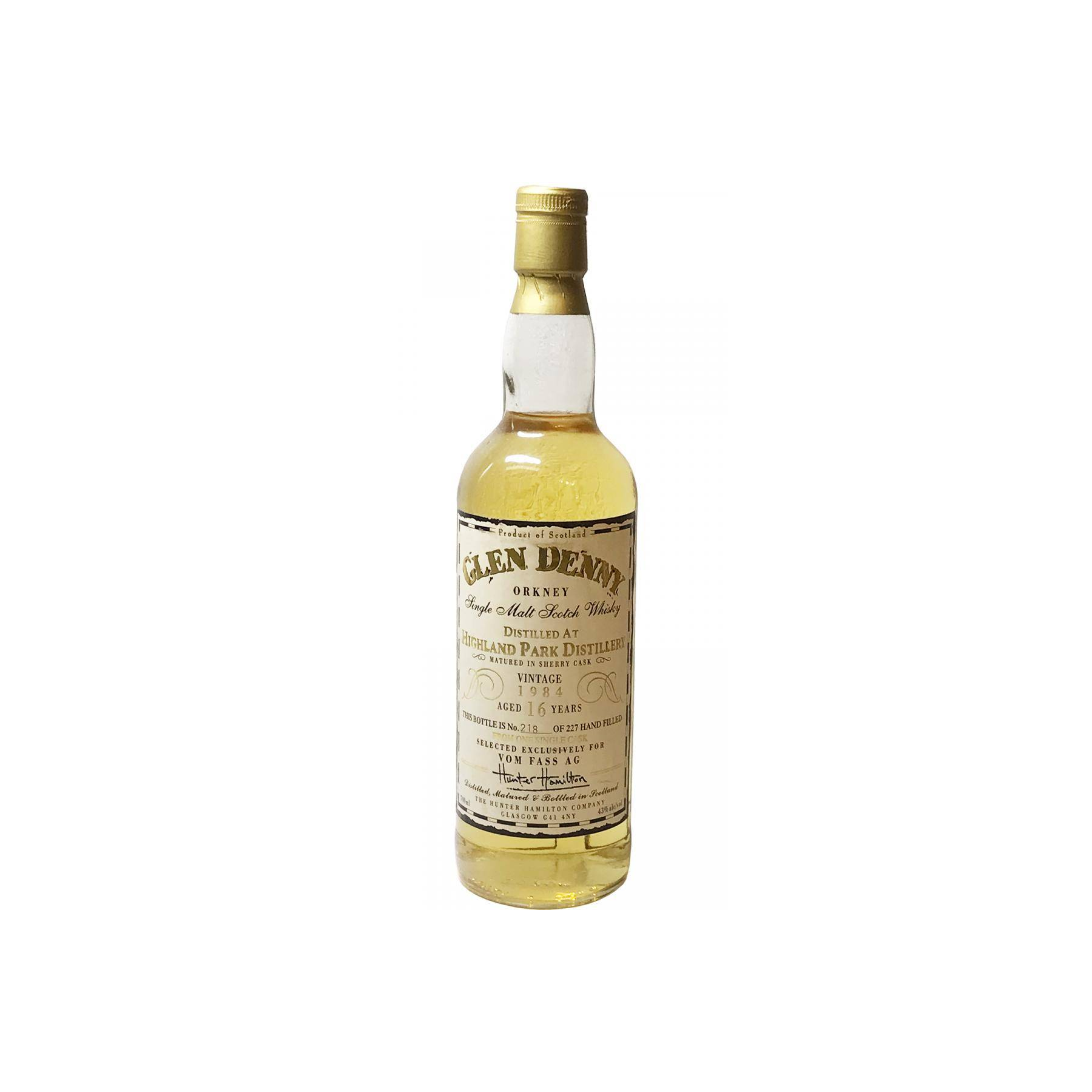 Highland Park 1984 16 Years Single Malt Whisky