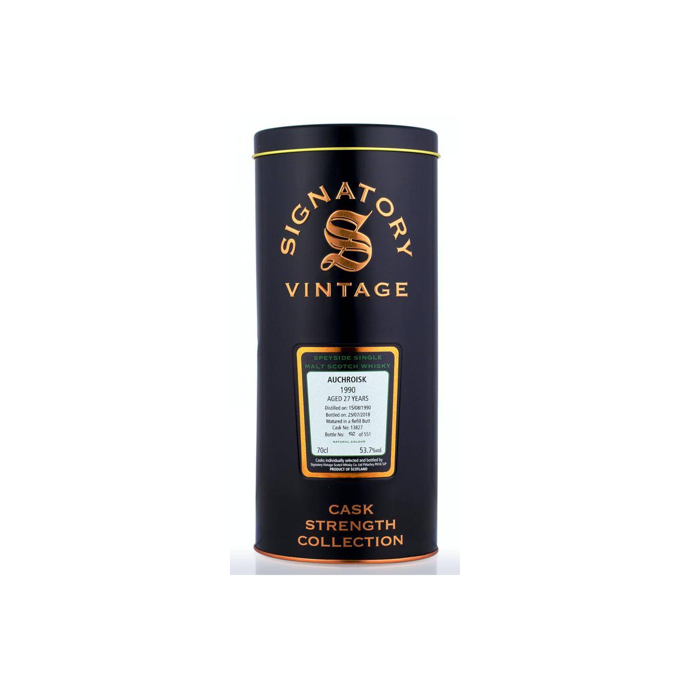 Auchroisk Cask Strength Collection 1990 27 Years Single Malt Whisky 3