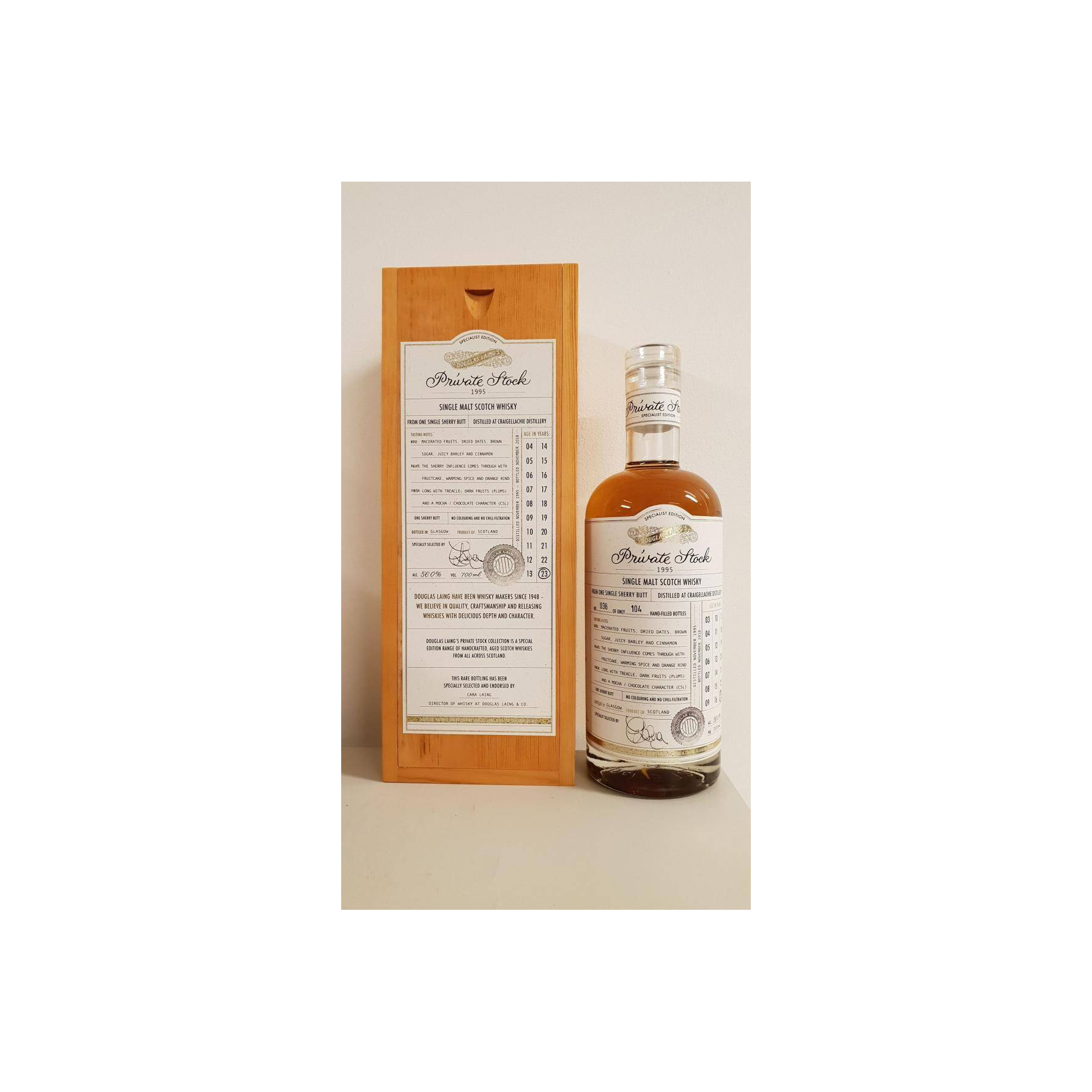 Craigellachie 1995 23 Years Single Malt Whisky 2