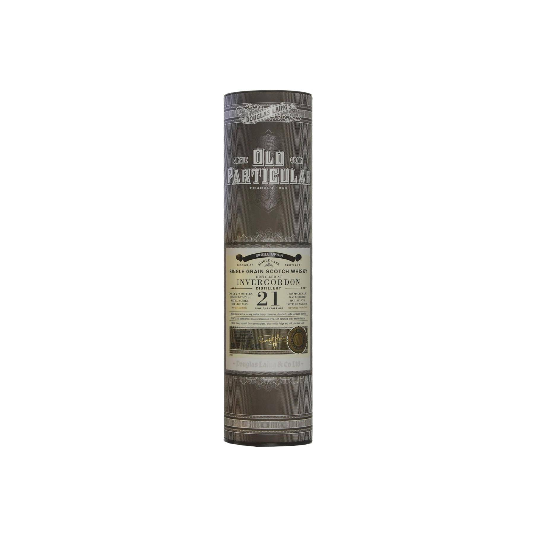 Invergordon Old Particular 1997 21 Years Single Grain Whisky 2