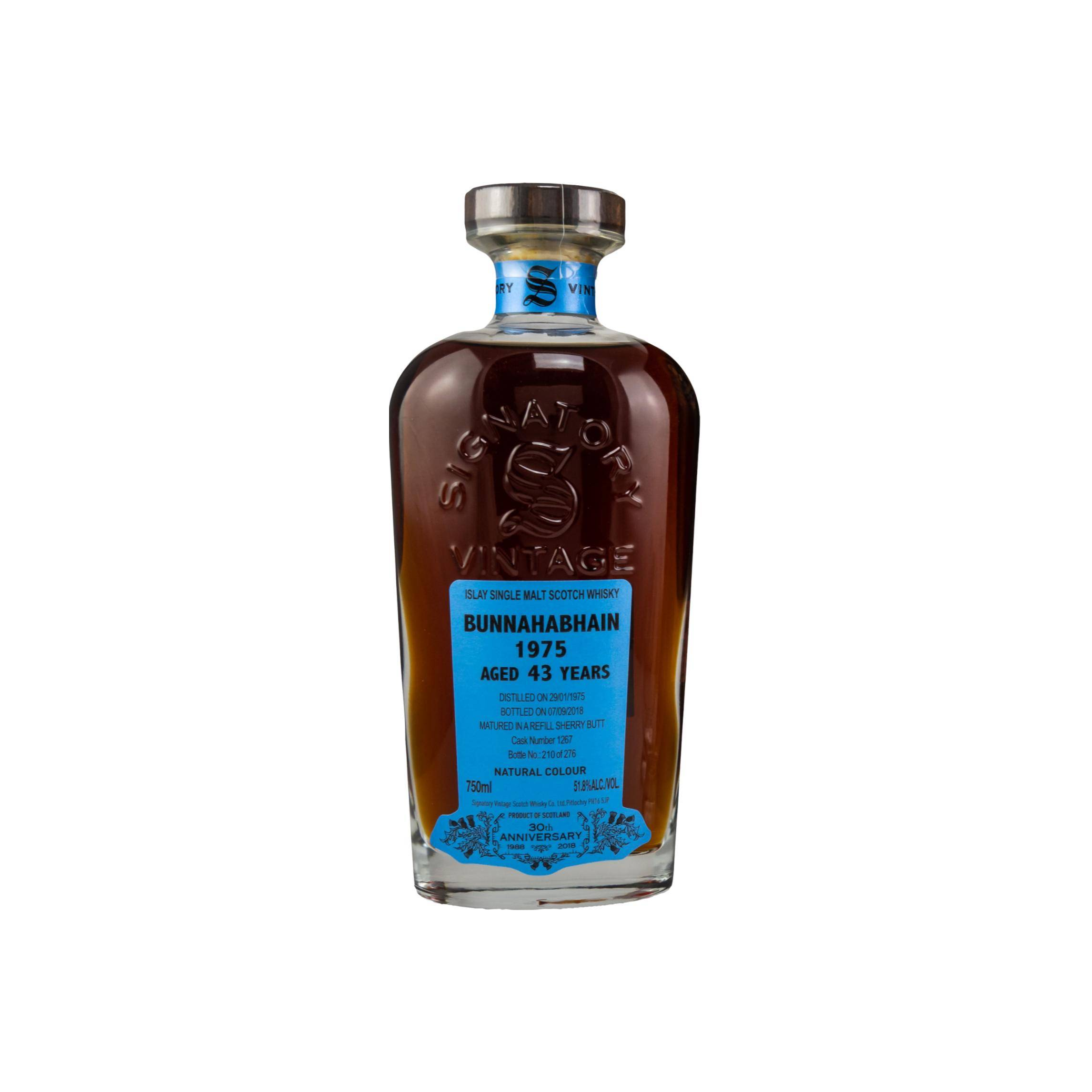 Bunnahabhain 1975 43 Years Single Malt Whisky