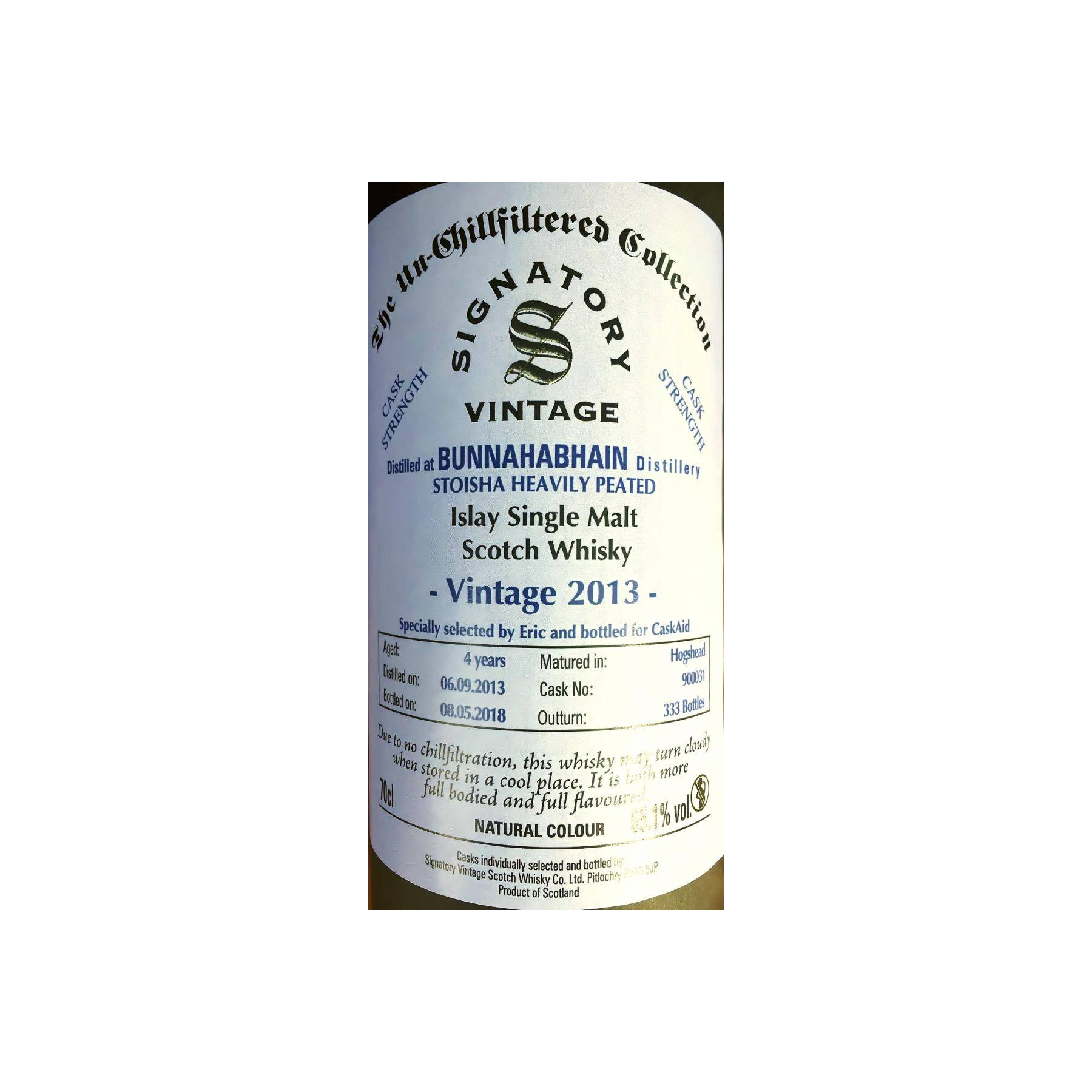 Bunnahabhain 2013 4 Years Single Malt Whisky