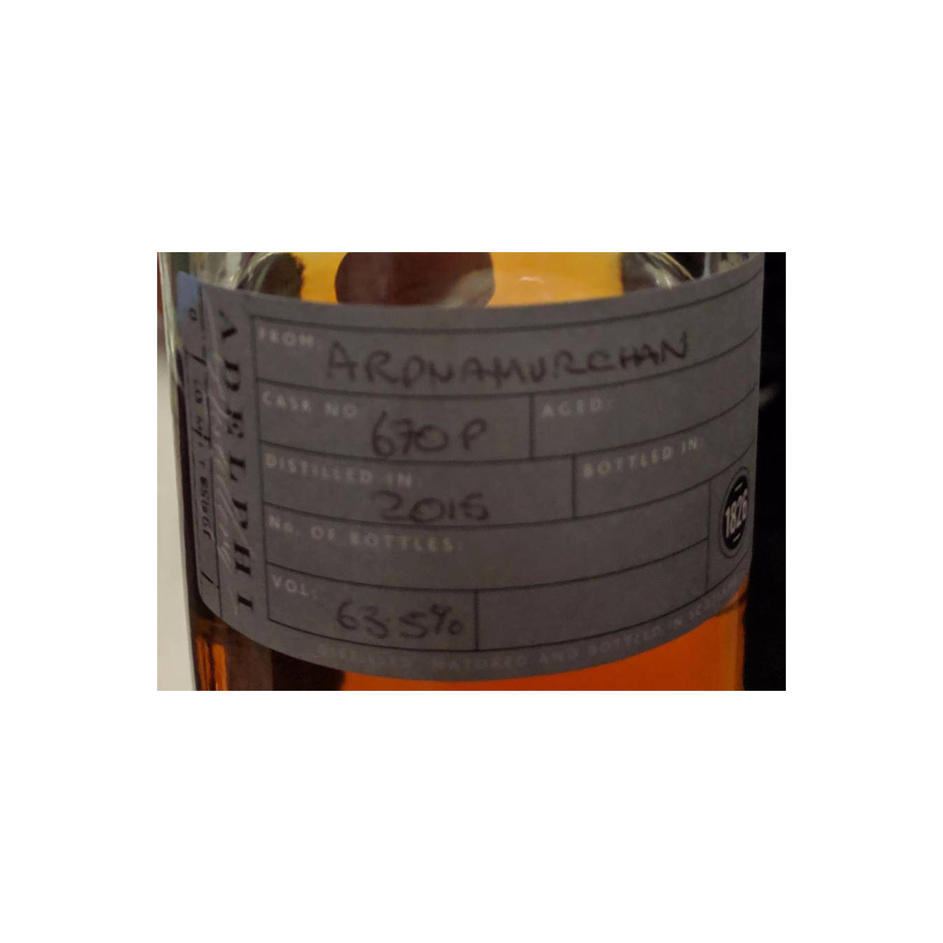 Ardnamurchan 2015 4 Years Single Malt Whisky