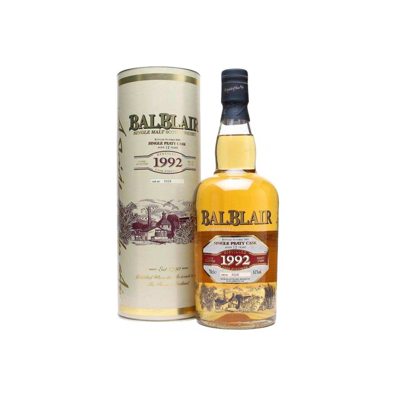 Balblair 1992 12 Years Single Malt Whisky 2