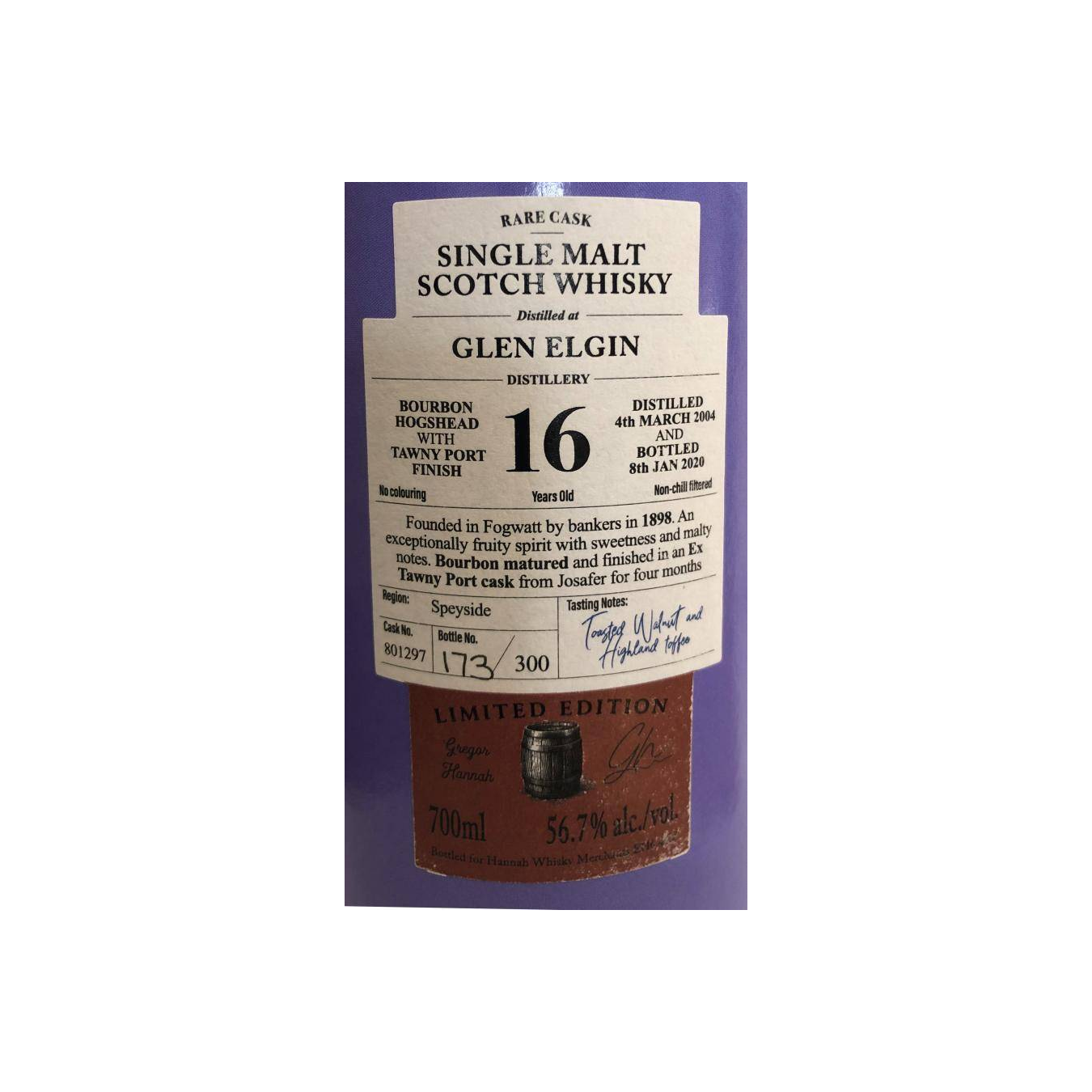Glen Elgin 2004 15 Years Single Malt Whisky 3