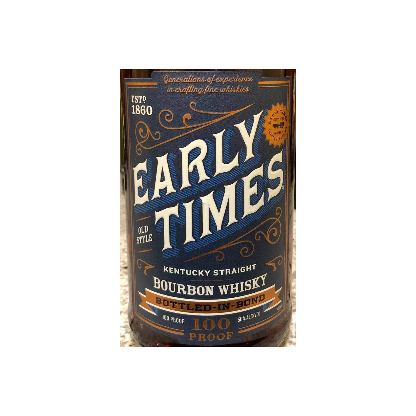 Early Times Kentucky Straight Bourbon Whisky 2
