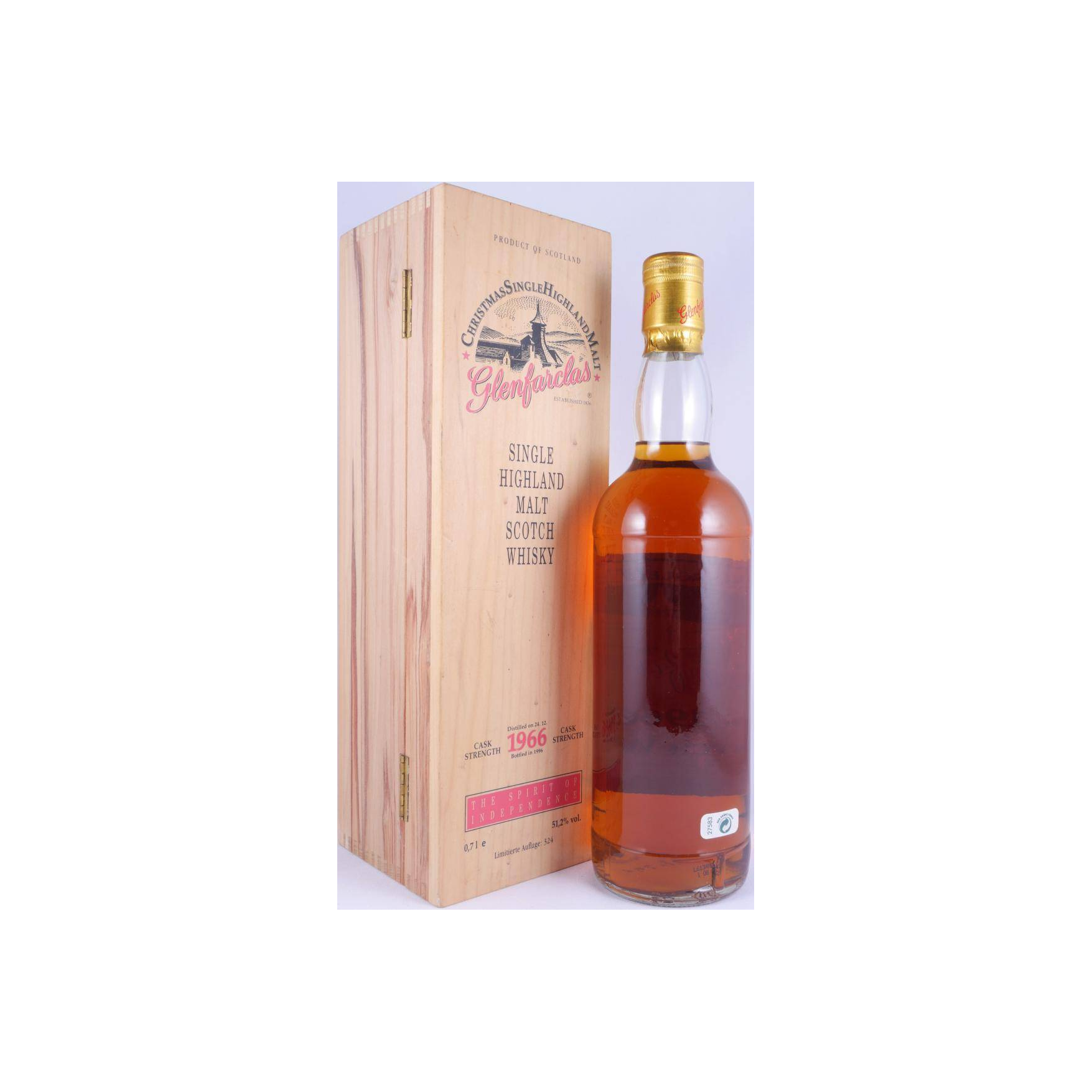 Glenfarclas 1966 29 Years Single Malt Whisky 3