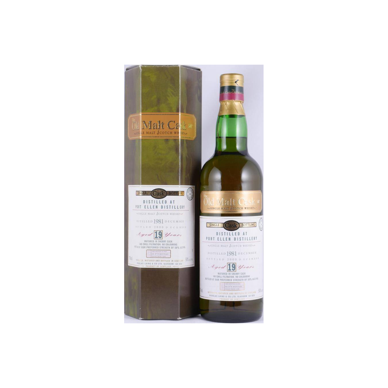 Port Ellen Old Malt Cask 1981 19 Years Single Malt Whisky 2