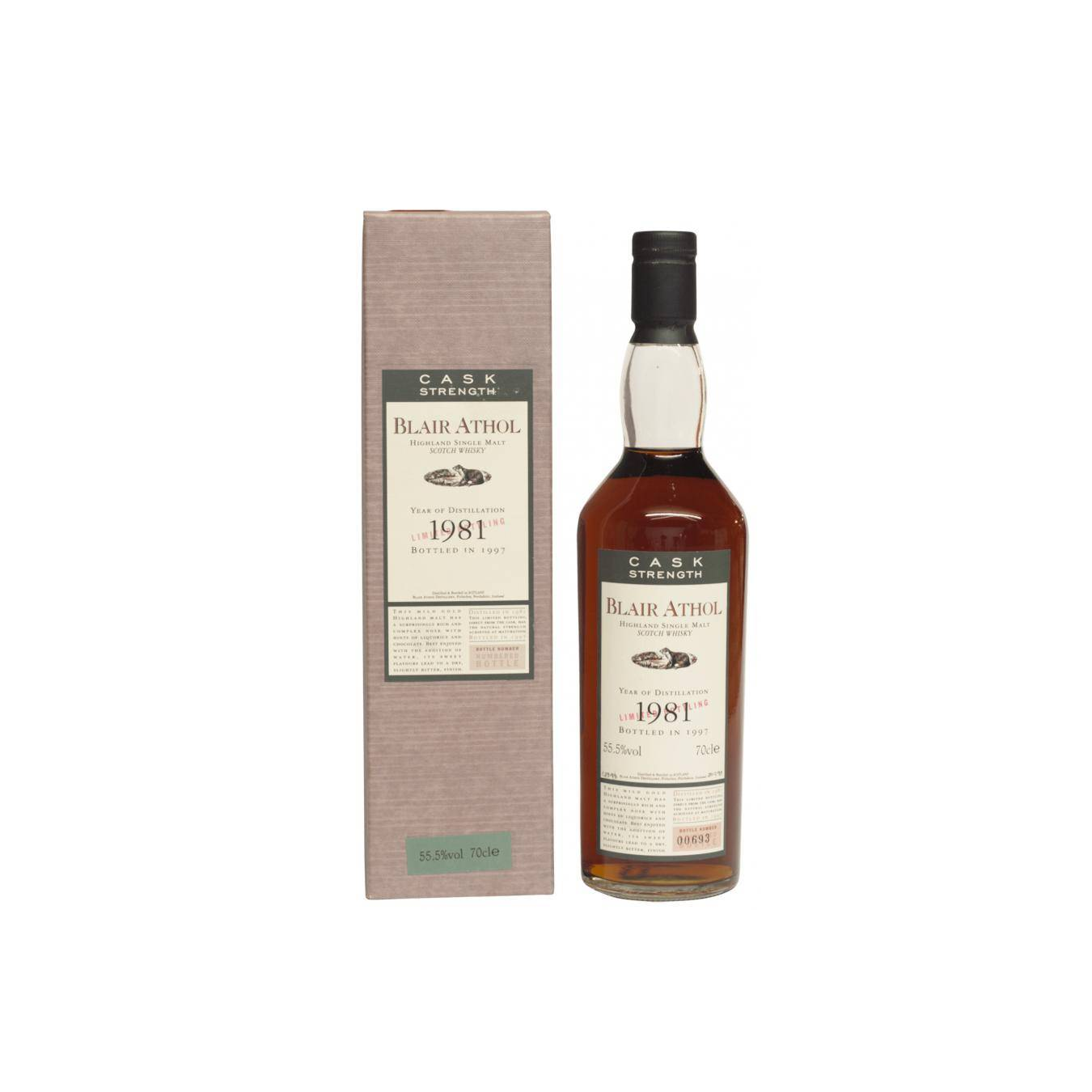 Blair Athol 1981 16 Years Single Malt Whisky 3