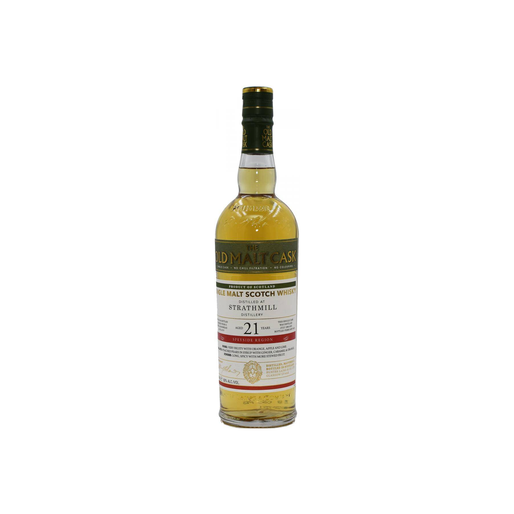 Strathmill Old Malt Cask 1996 21 Years Single Malt Whisky