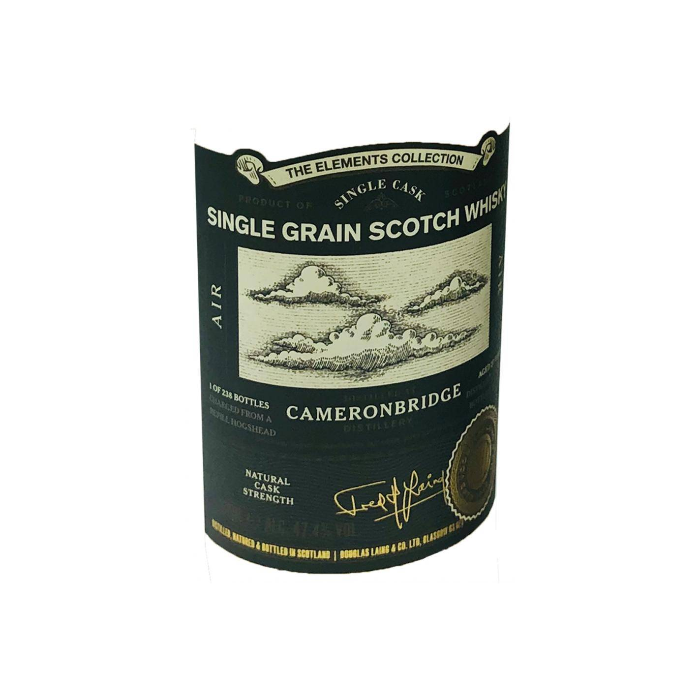Cameronbridge 1991 27 Years Single Grain Whisky 3