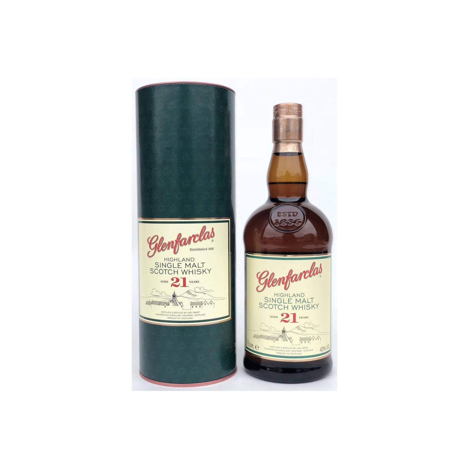 Glenfarclas 21 Years Single Malt Whisky 3