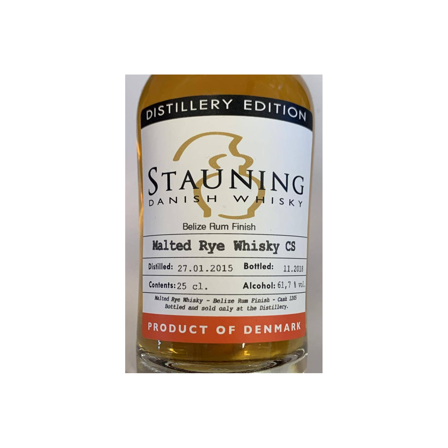 Stauning 2015 3 Years Rye Whisky 3