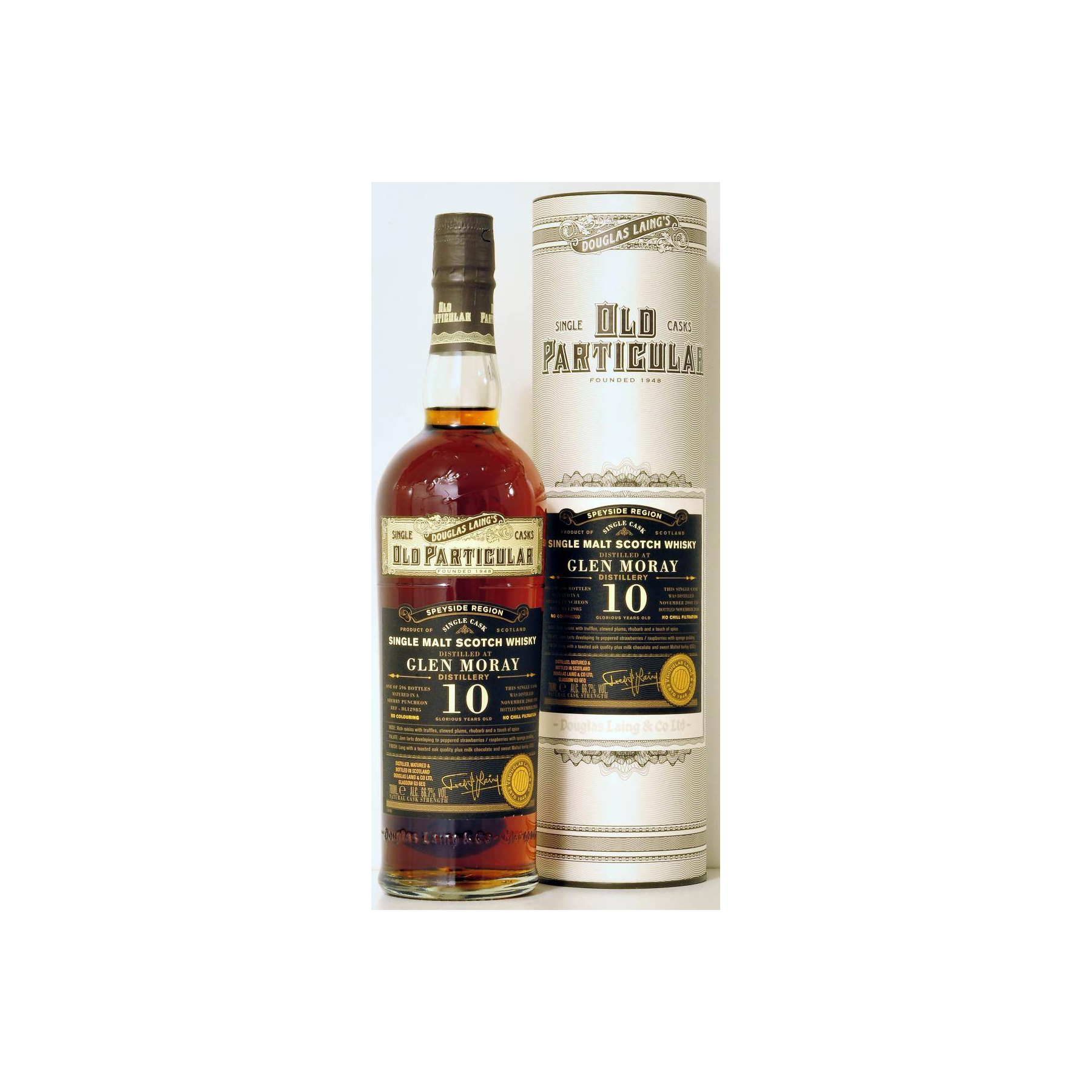 Glen Moray Old Particular 2008 10 Years Single Malt Whisky 3