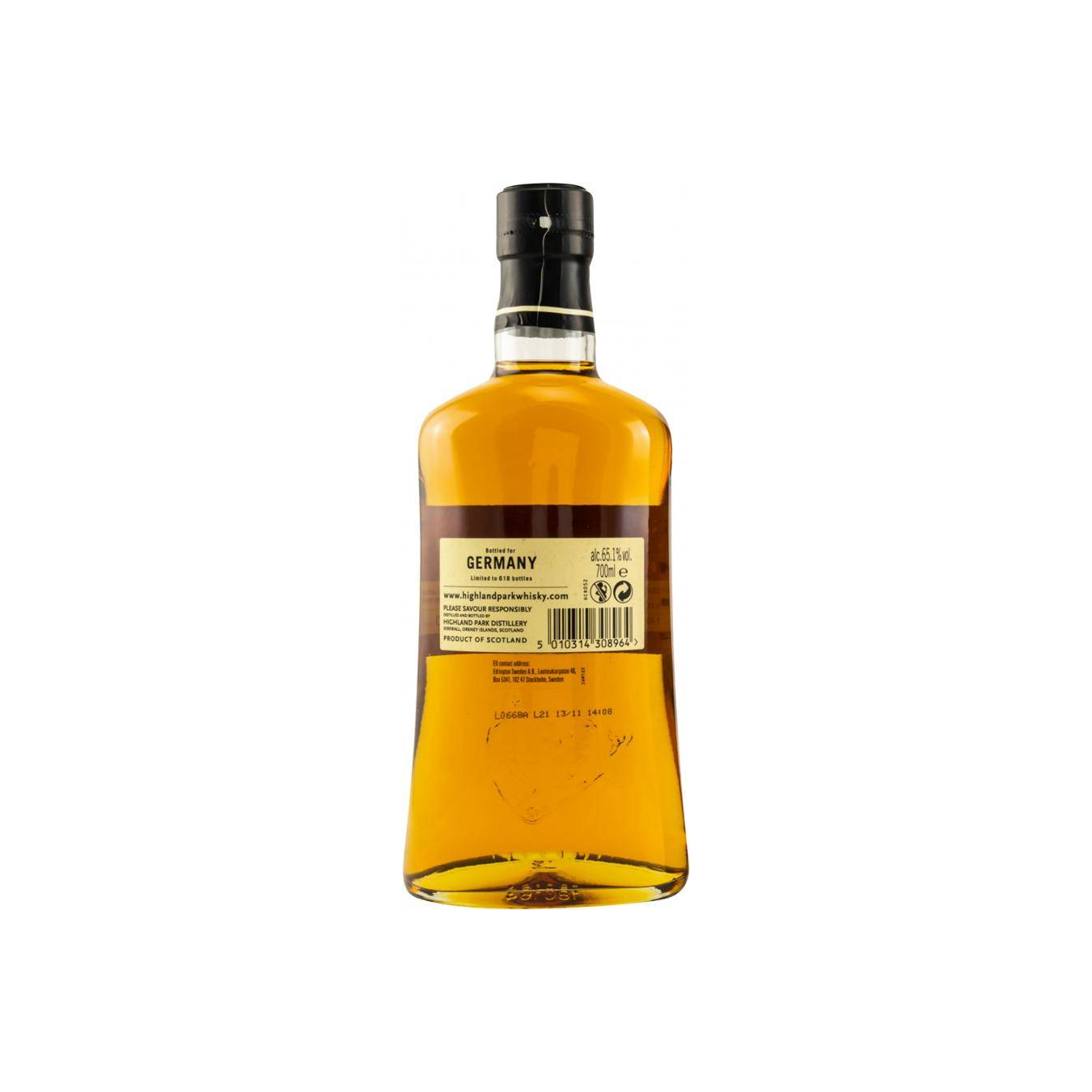 Highland Park Single Cask 2008 10 Years Single Malt Whisky 2