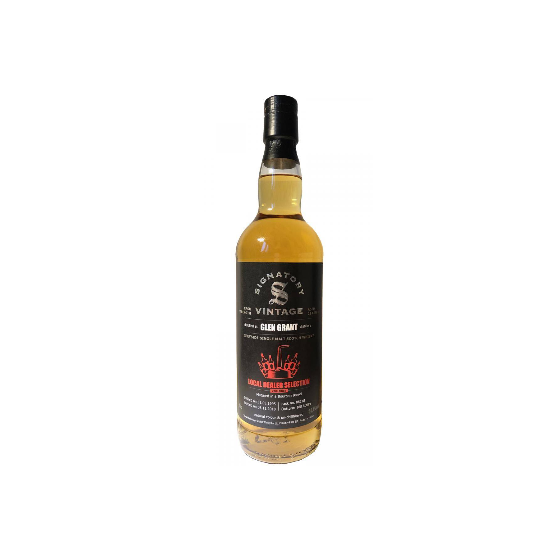 Glen Grant 1995 23 Years Single Malt Whisky