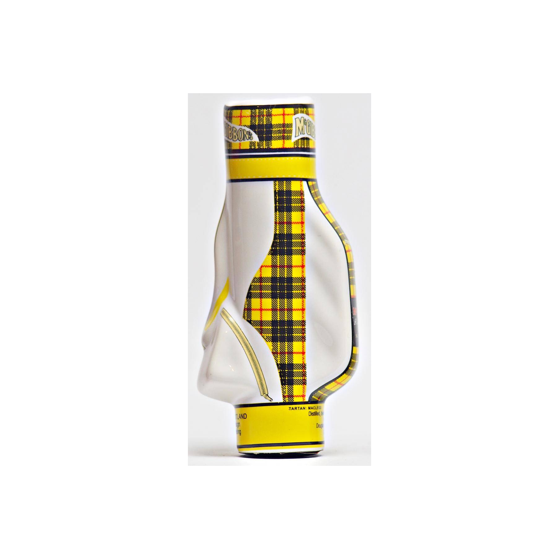 McGibbon's Golf Bag Decanter Tartan MacLeod 3