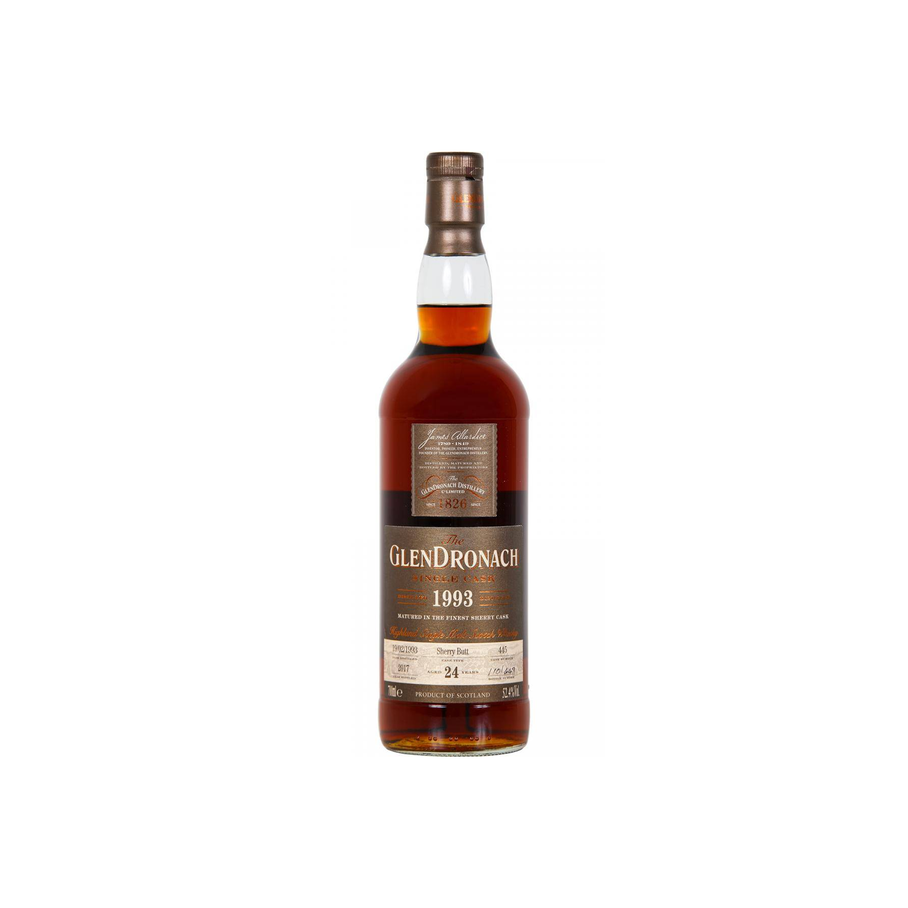 GlenDronach 1993 24 Years Single Malt Whisky