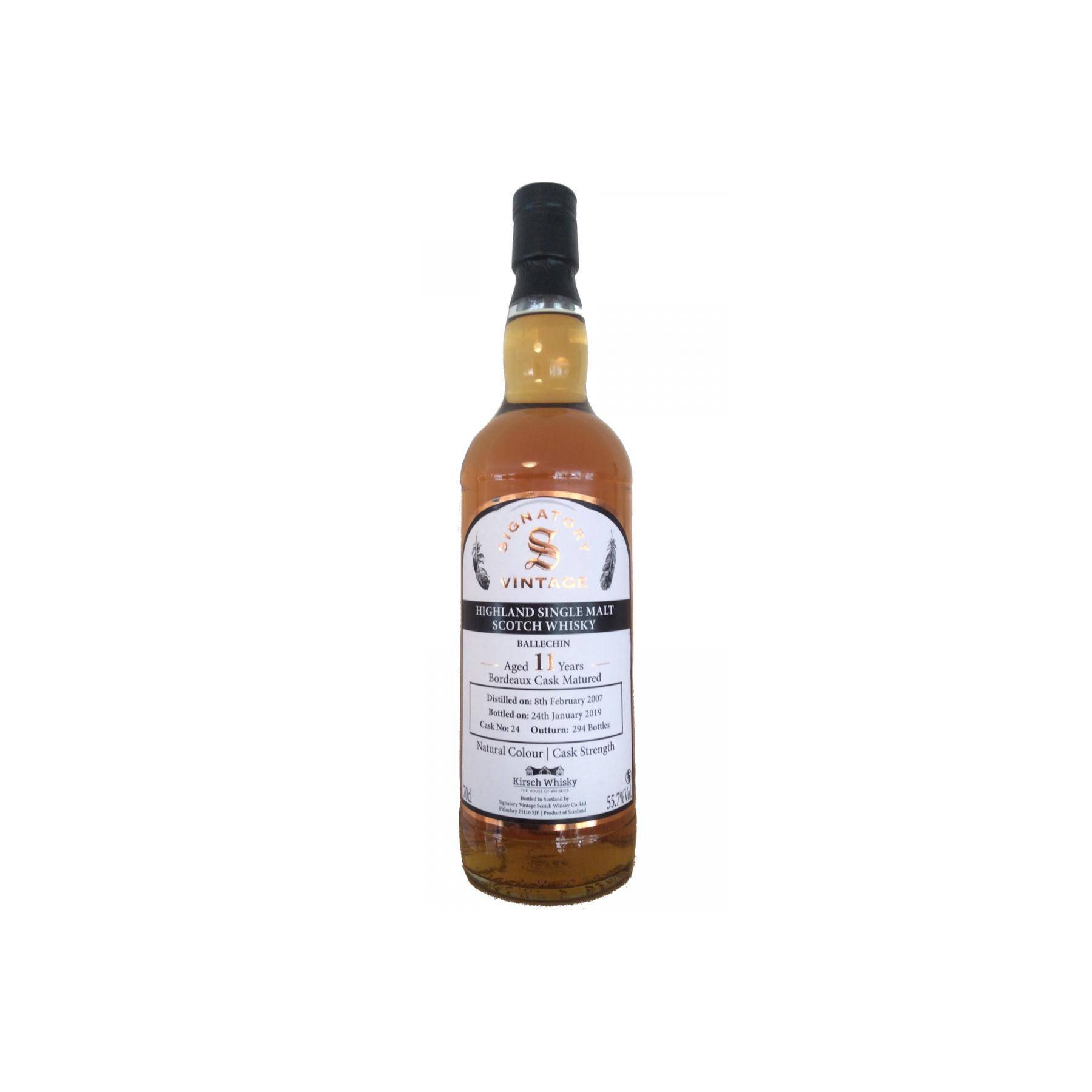 Edradour 2007 11 Years Single Malt Whisky