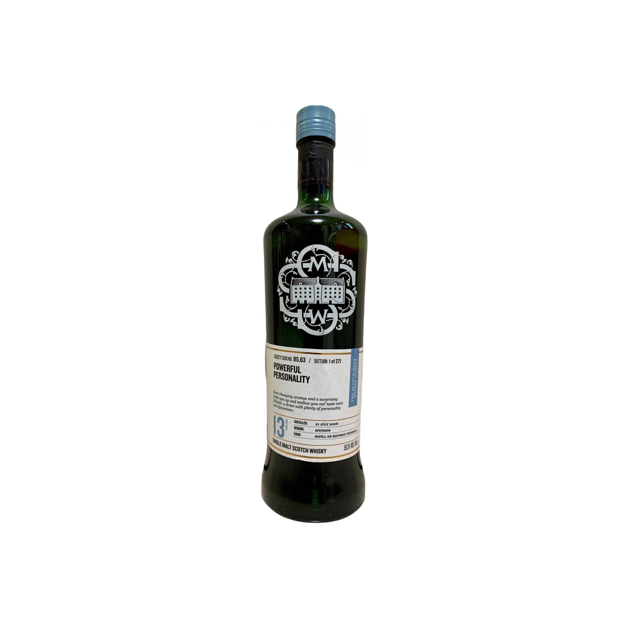 The Scotch Malt Whisky Society 2006 13 Years Single Malt Whisky