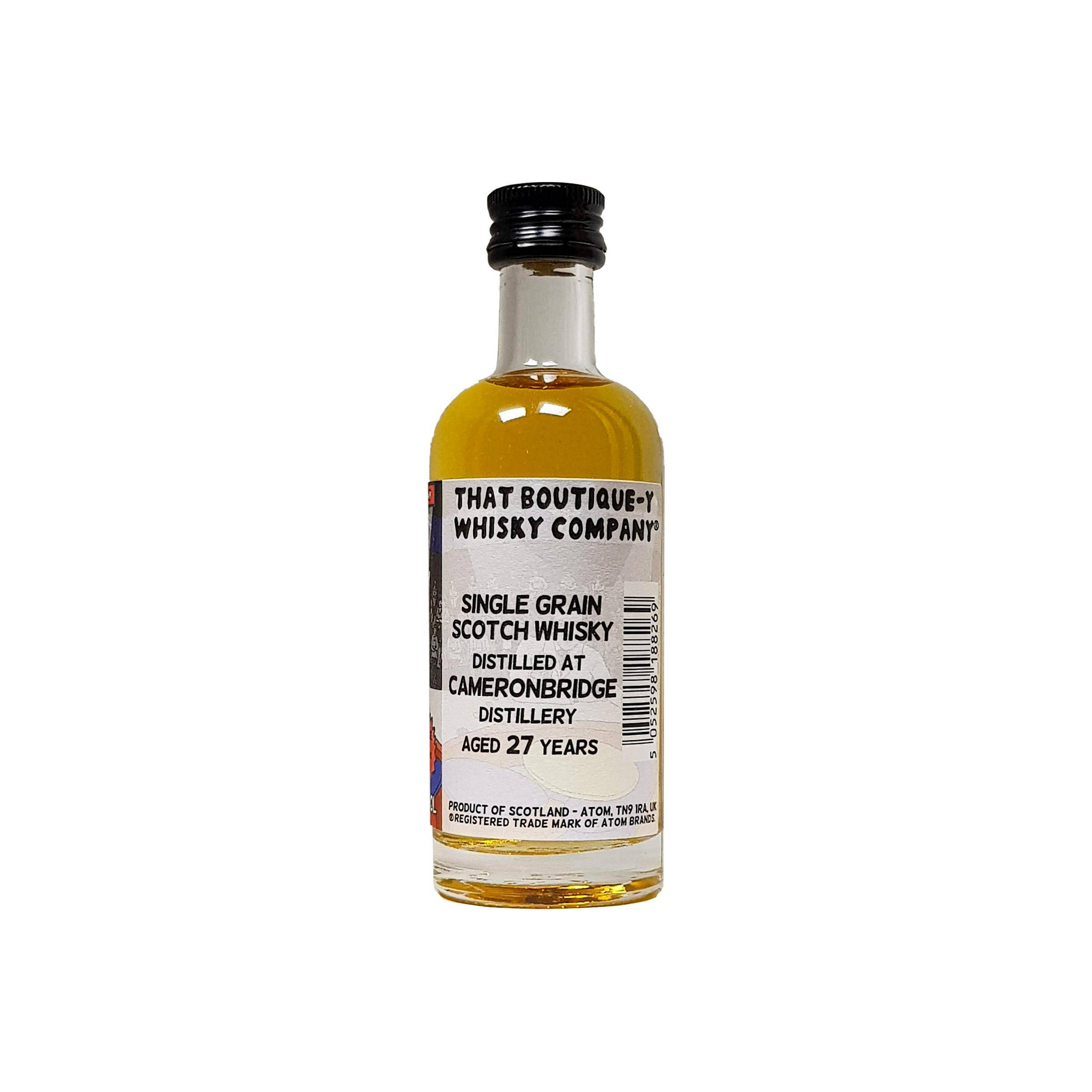 Cameronbridge 27 Years Single Grain Whisky 3