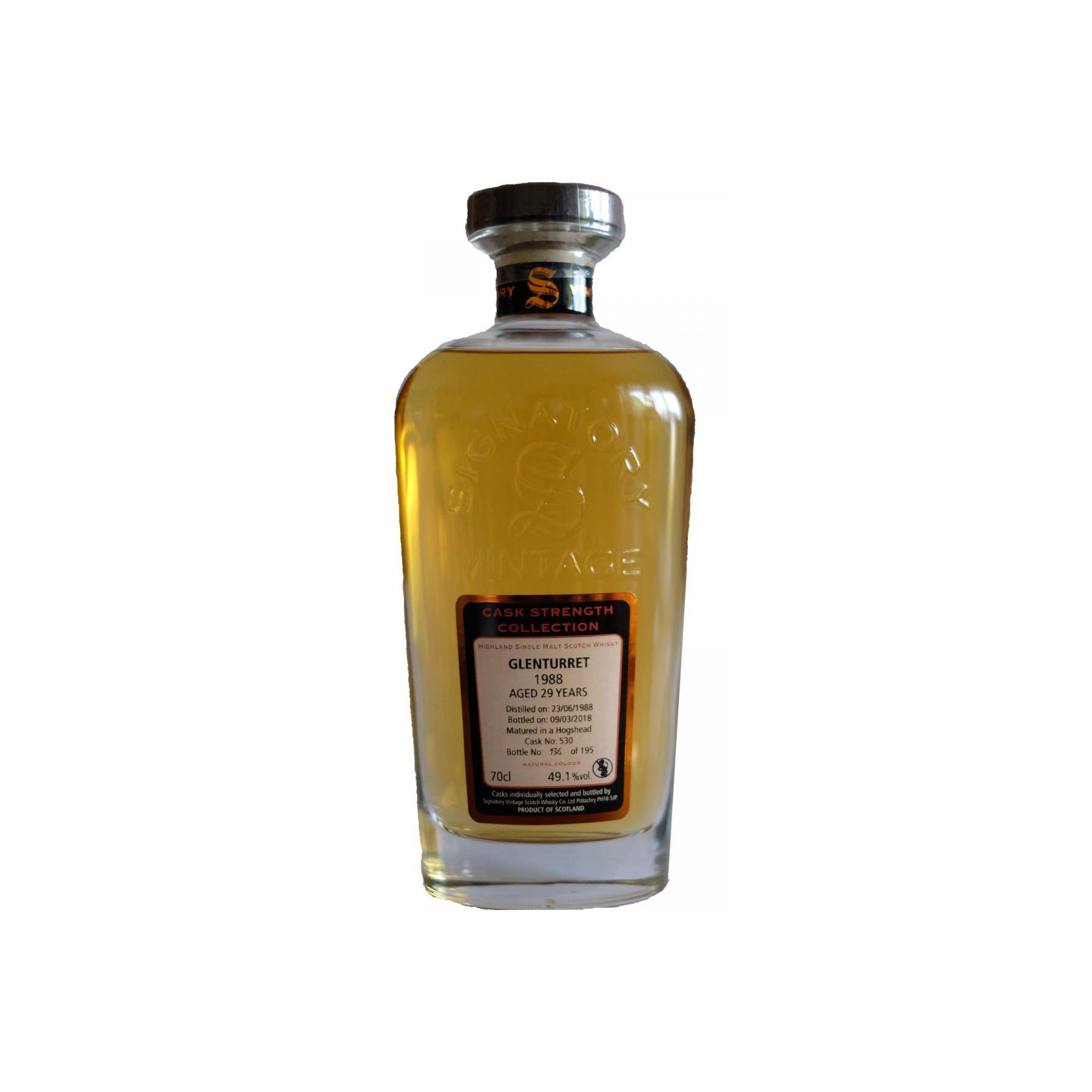 The Glenturret Cask Strength Collection 1988 29 Years Single Malt Whisky