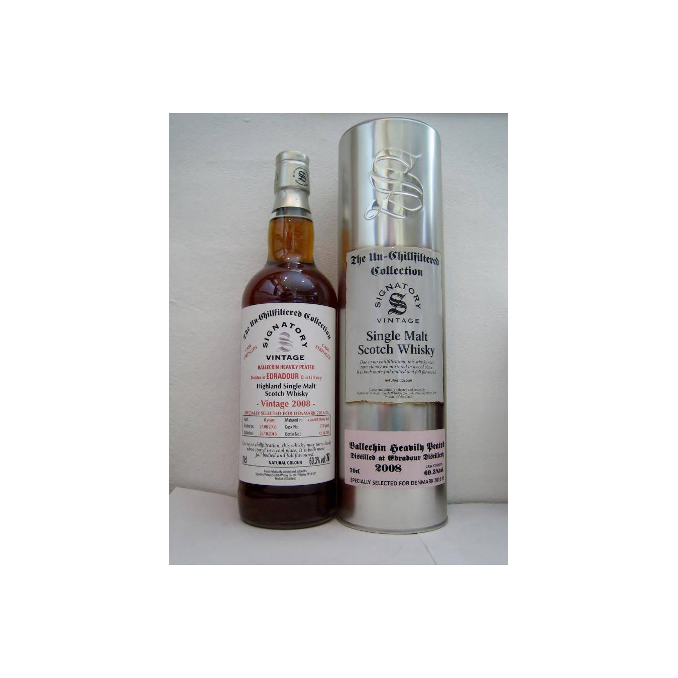 Edradour 2006 10 Years Single Malt Whisky 3