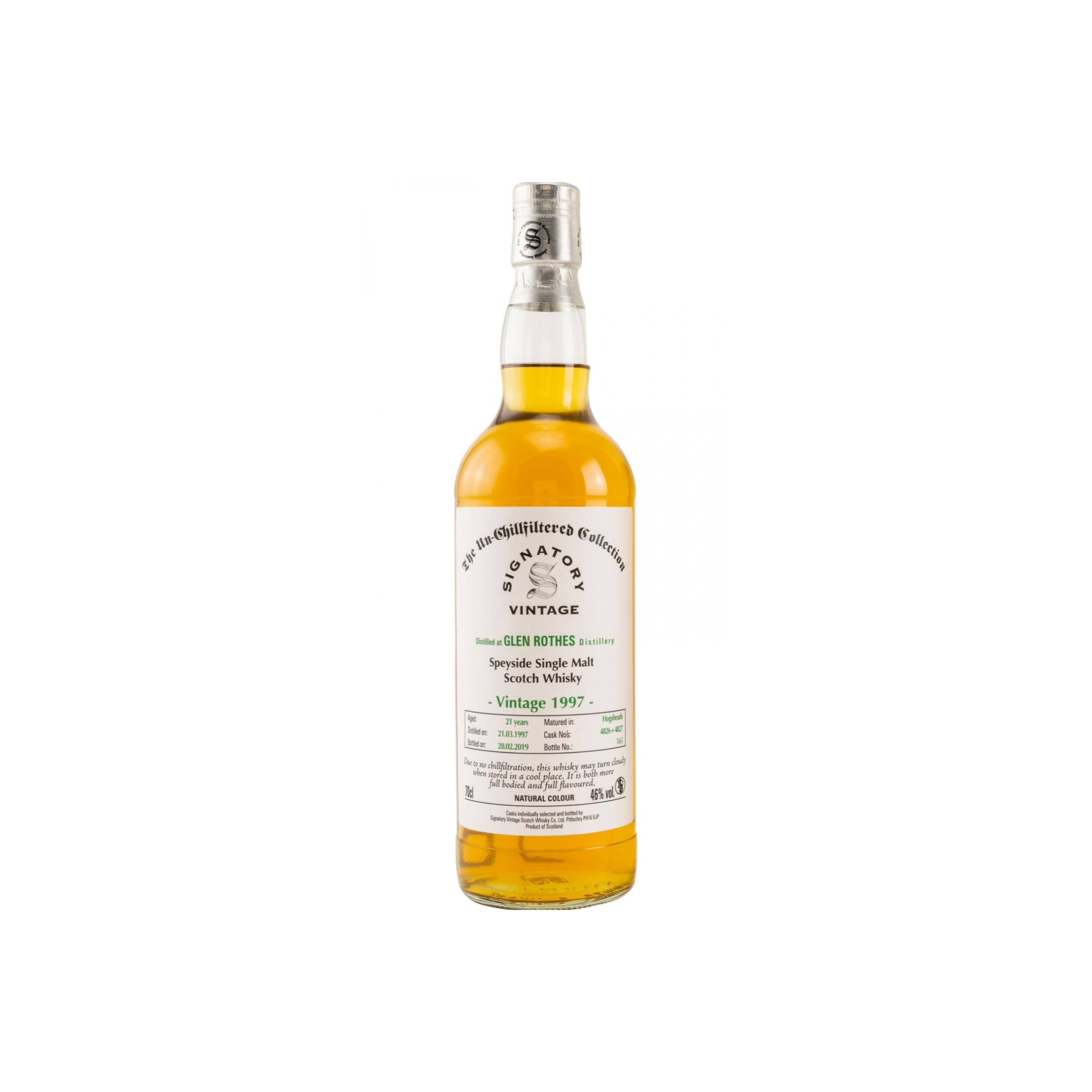 The Glenrothes The Un-Chillfiltered Collection 1997 21 Years Single Malt Whisky