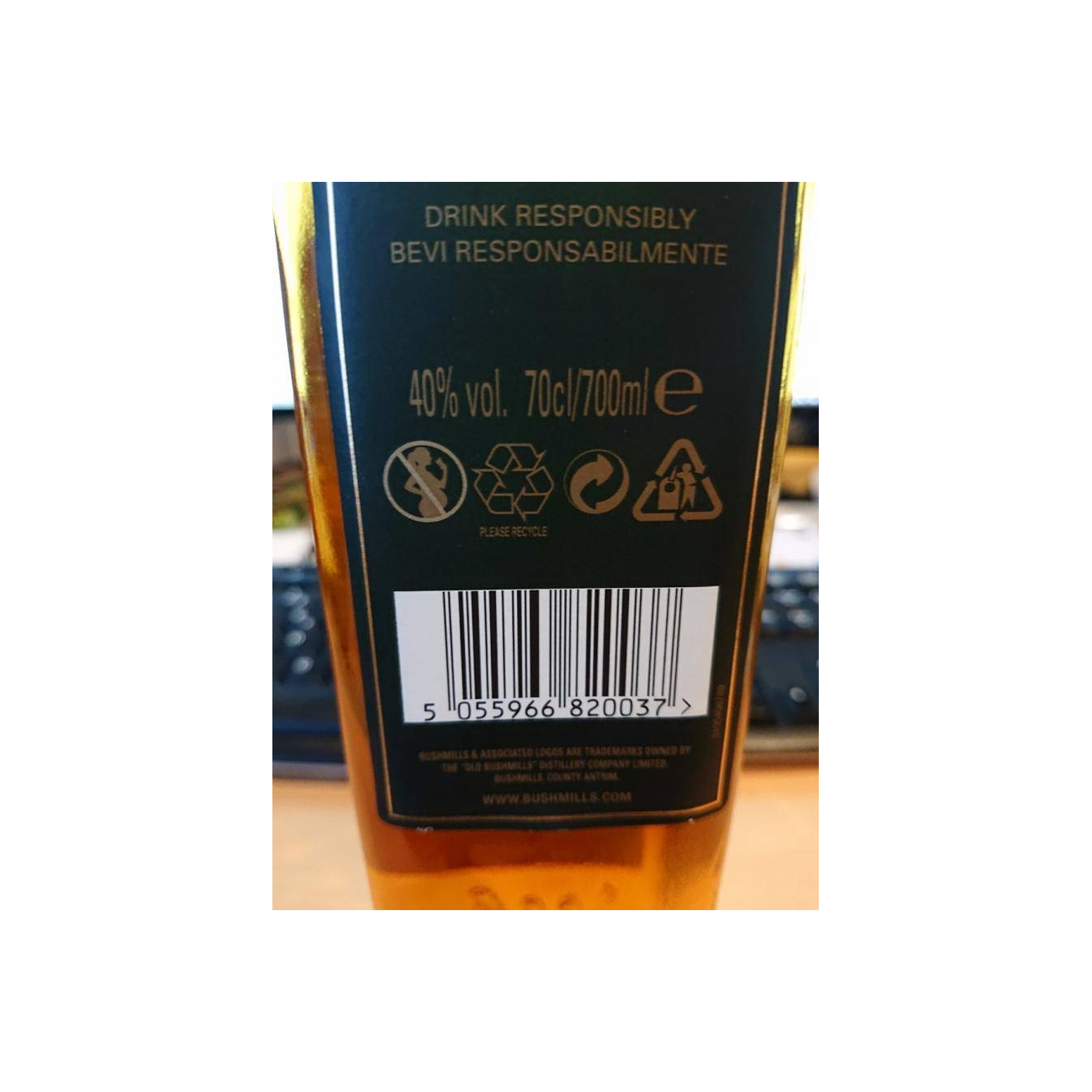 Bushmills 10 Years Single Malt Whisky 3