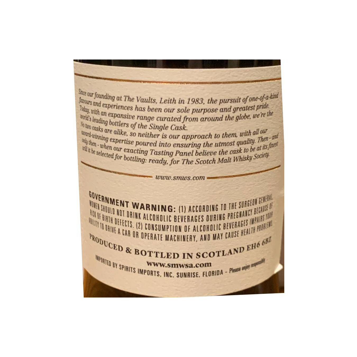 The Scotch Malt Whisky Society 2008 8 Years Single Malt Whisky 3