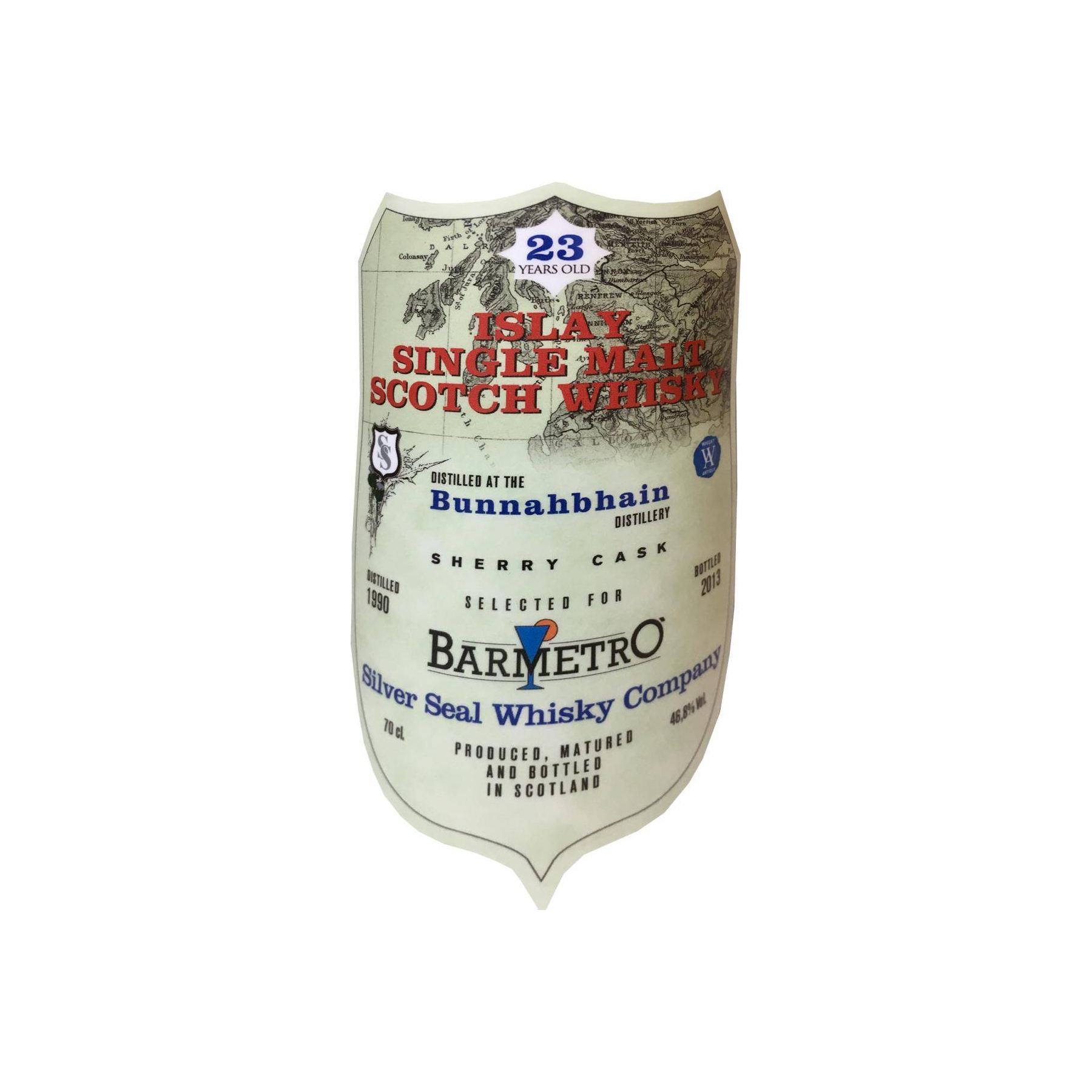 Bunnahabhain 1990 23 Years Single Malt Whisky 3