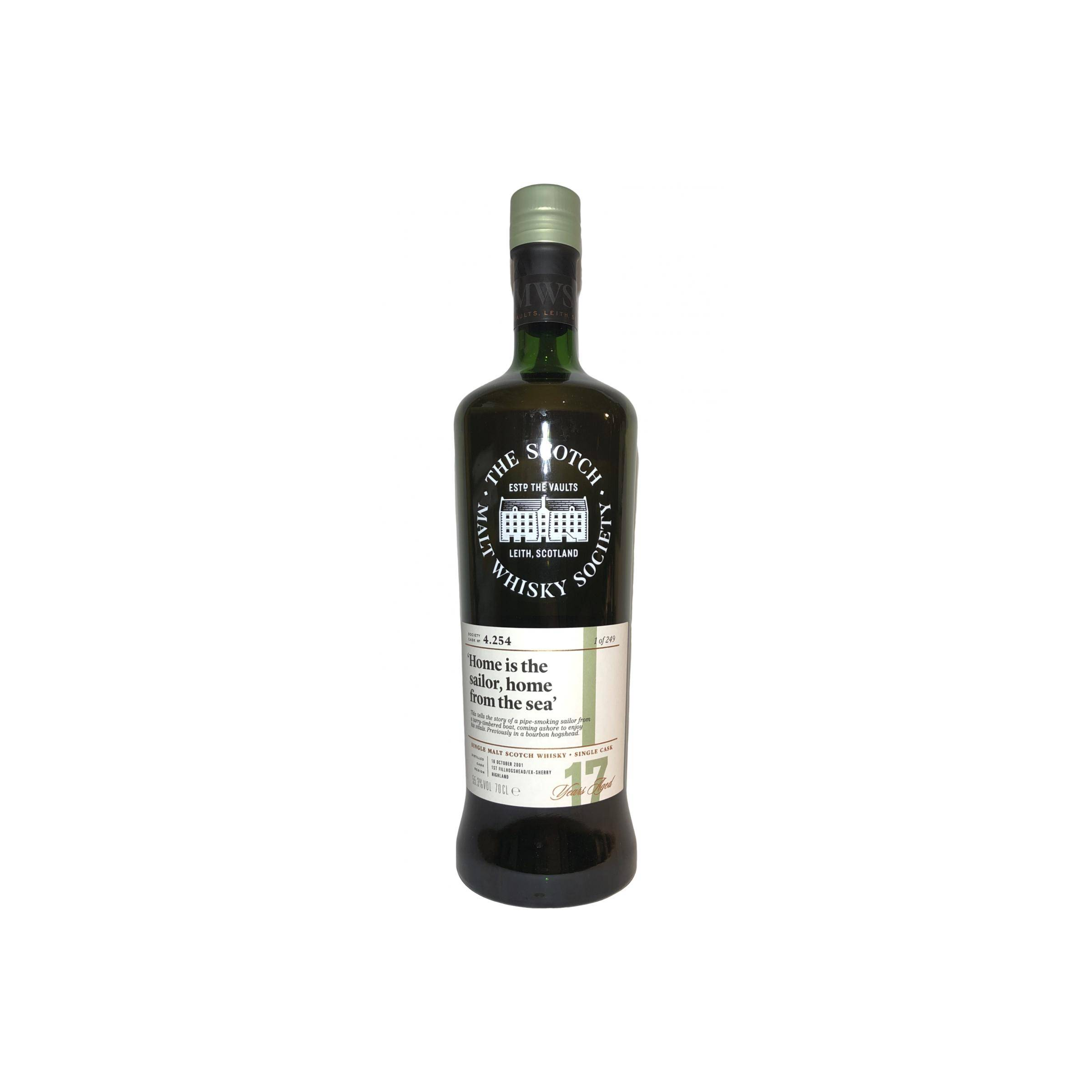 The Scotch Malt Whisky Society 2001 17 Years Single Malt Whisky
