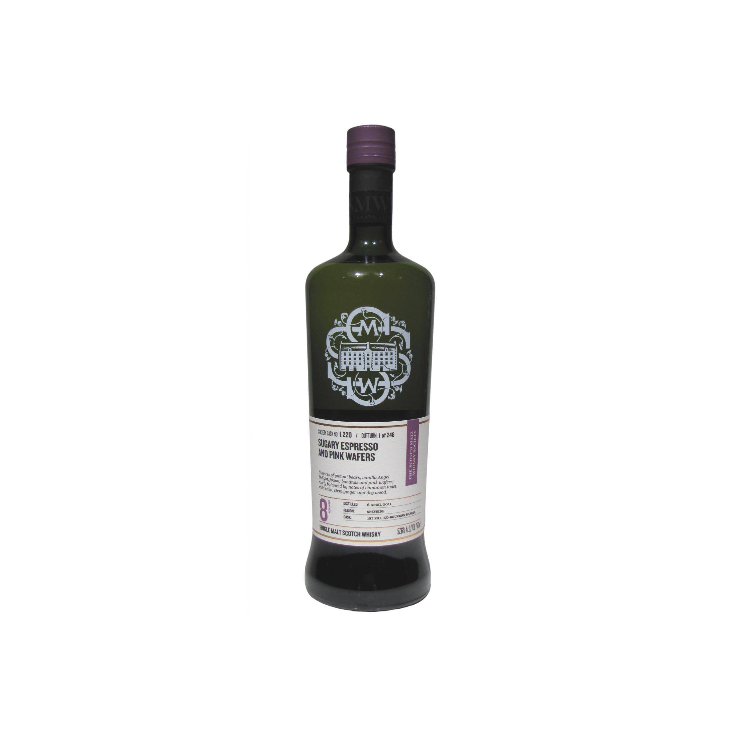 The Scotch Malt Whisky Society 2011 8 Years Single Malt Whisky