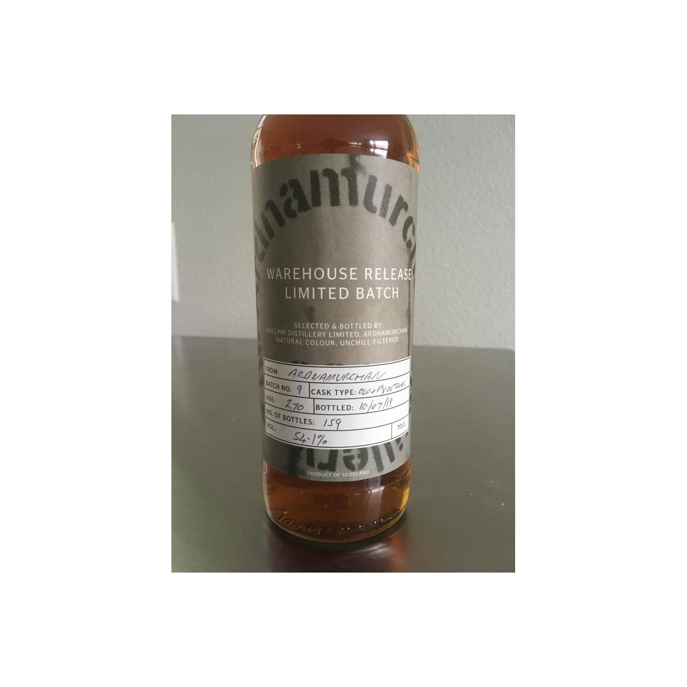Ardnamurchan 2 Years Spirit Whisky 2