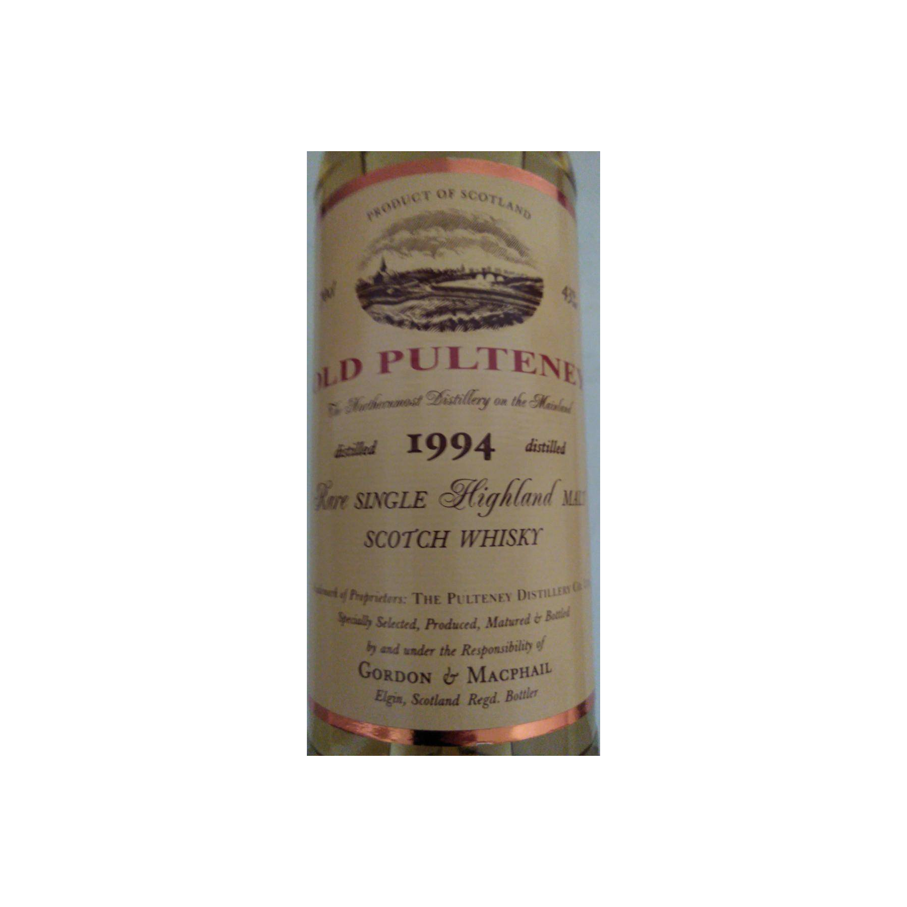 Old Pulteney 1994 10 Years Single Malt Whisky