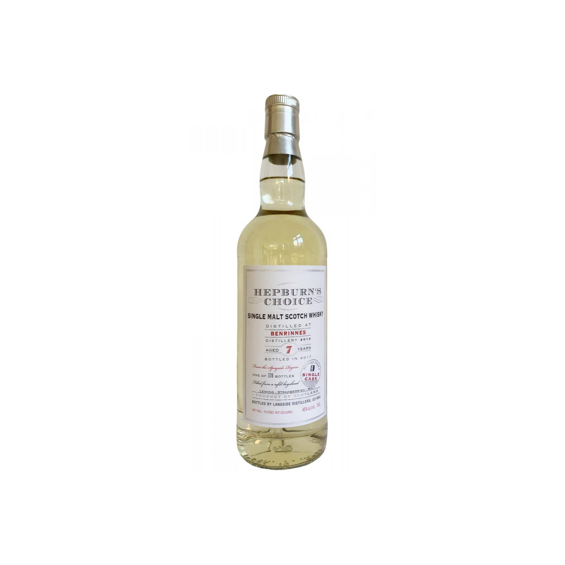 Benrinnes 2010 7 Years Single Malt Whisky
