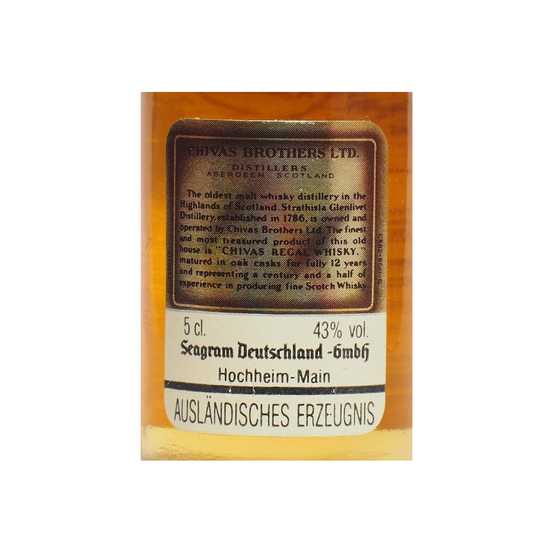 Chivas Regal Blended Scotch Whisky 12 Years Blended Whisky