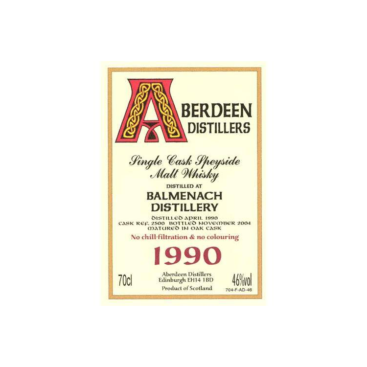 Balmenach 1990 14 Years Single Malt Whisky