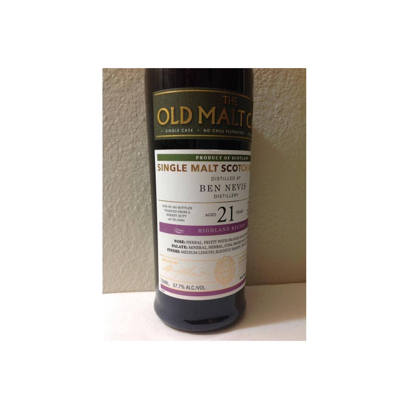 Ben Nevis Old Malt Cask 1997 21 Years Single Malt Whisky 2