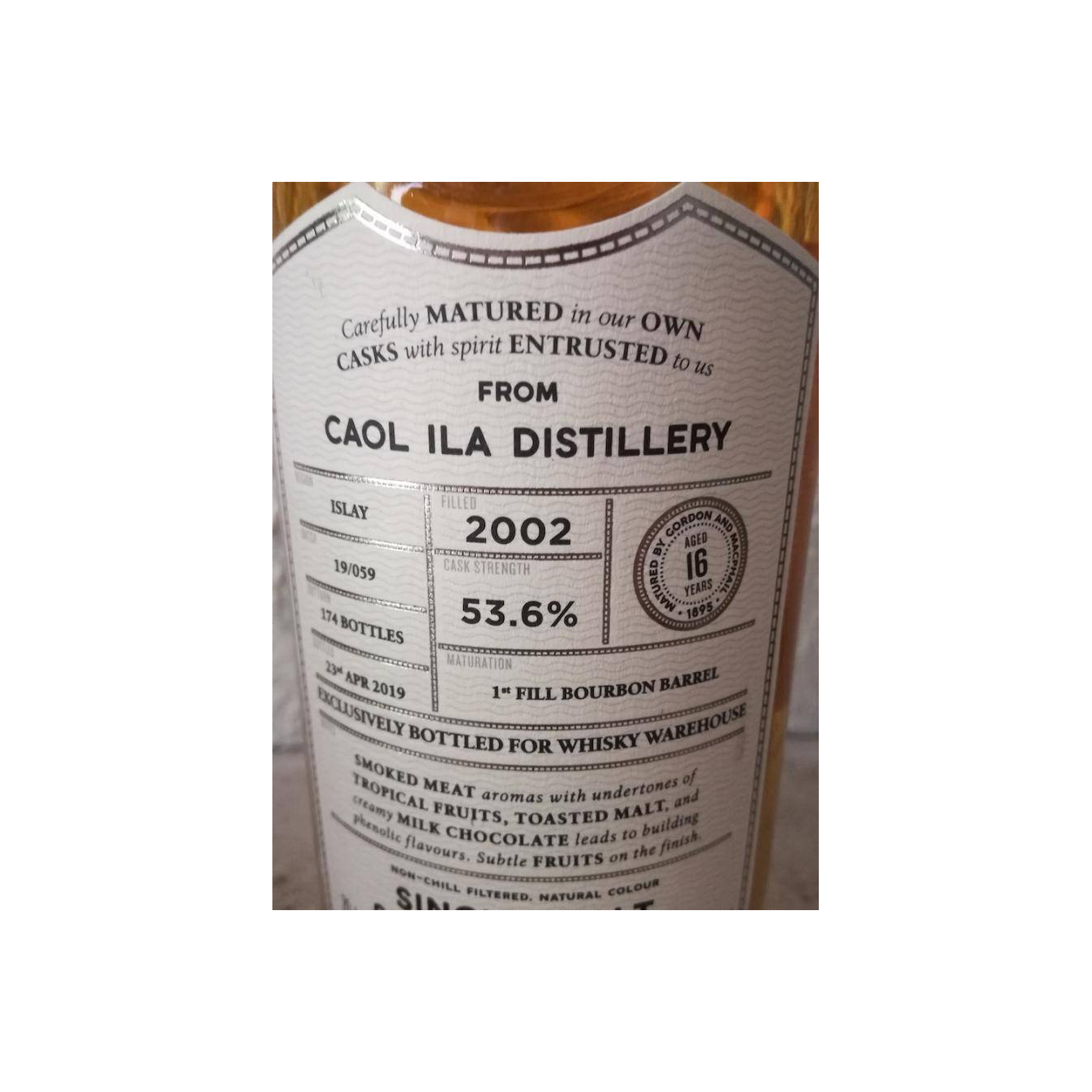 Caol Ila Connoisseurs Choice - Cask Strength 2002 16 Years Single Malt Whisky 3