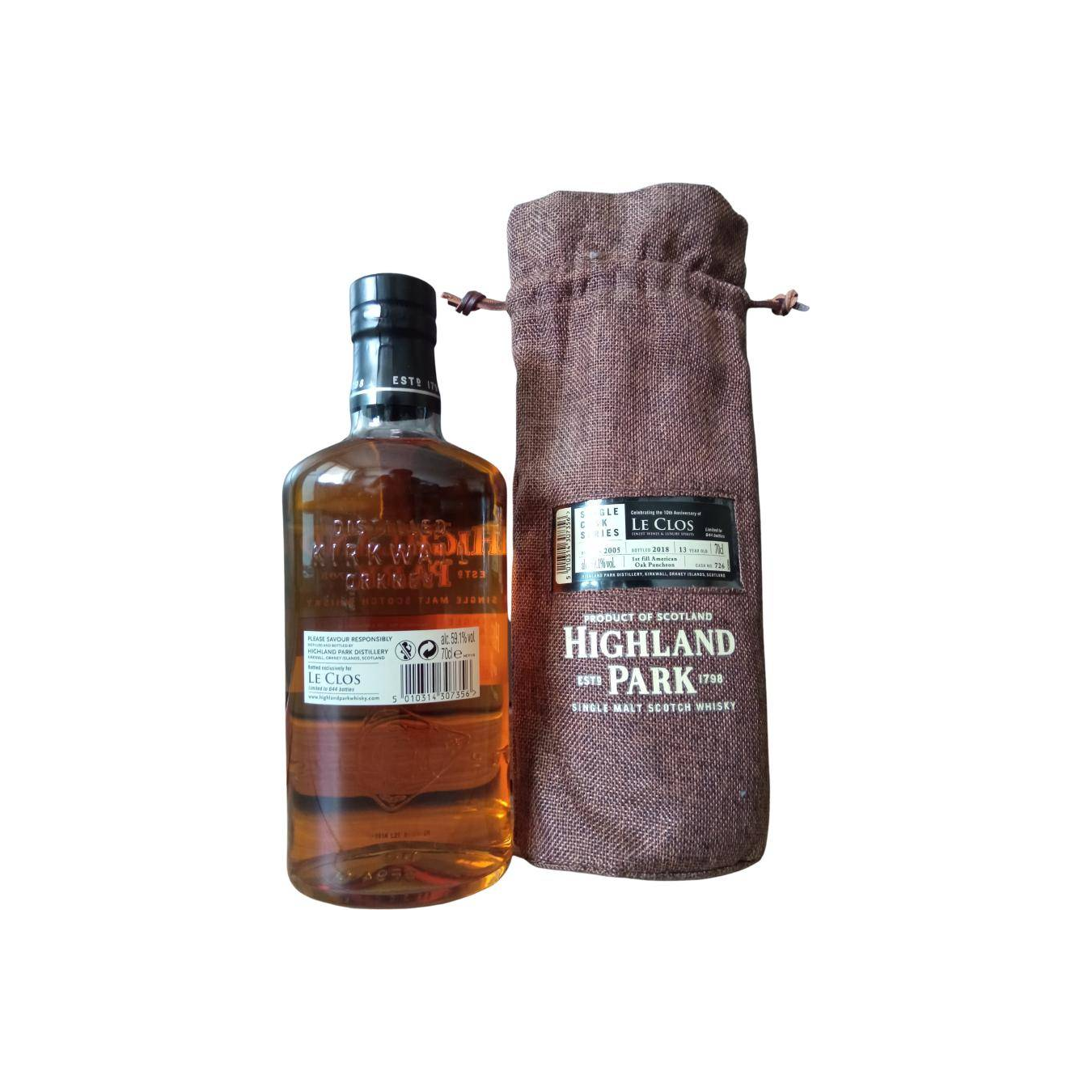 Highland Park Single Cask 2005 13 Years Single Malt Whisky