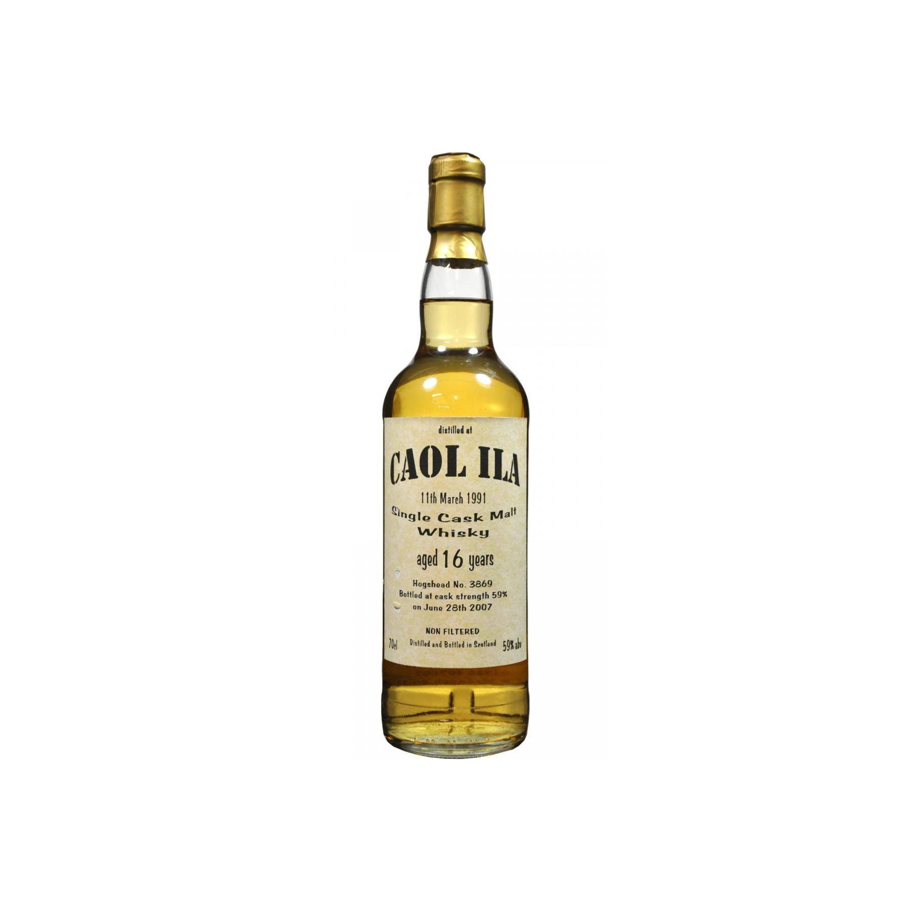 Caol Ila 1991 16 Years Single Malt Whisky
