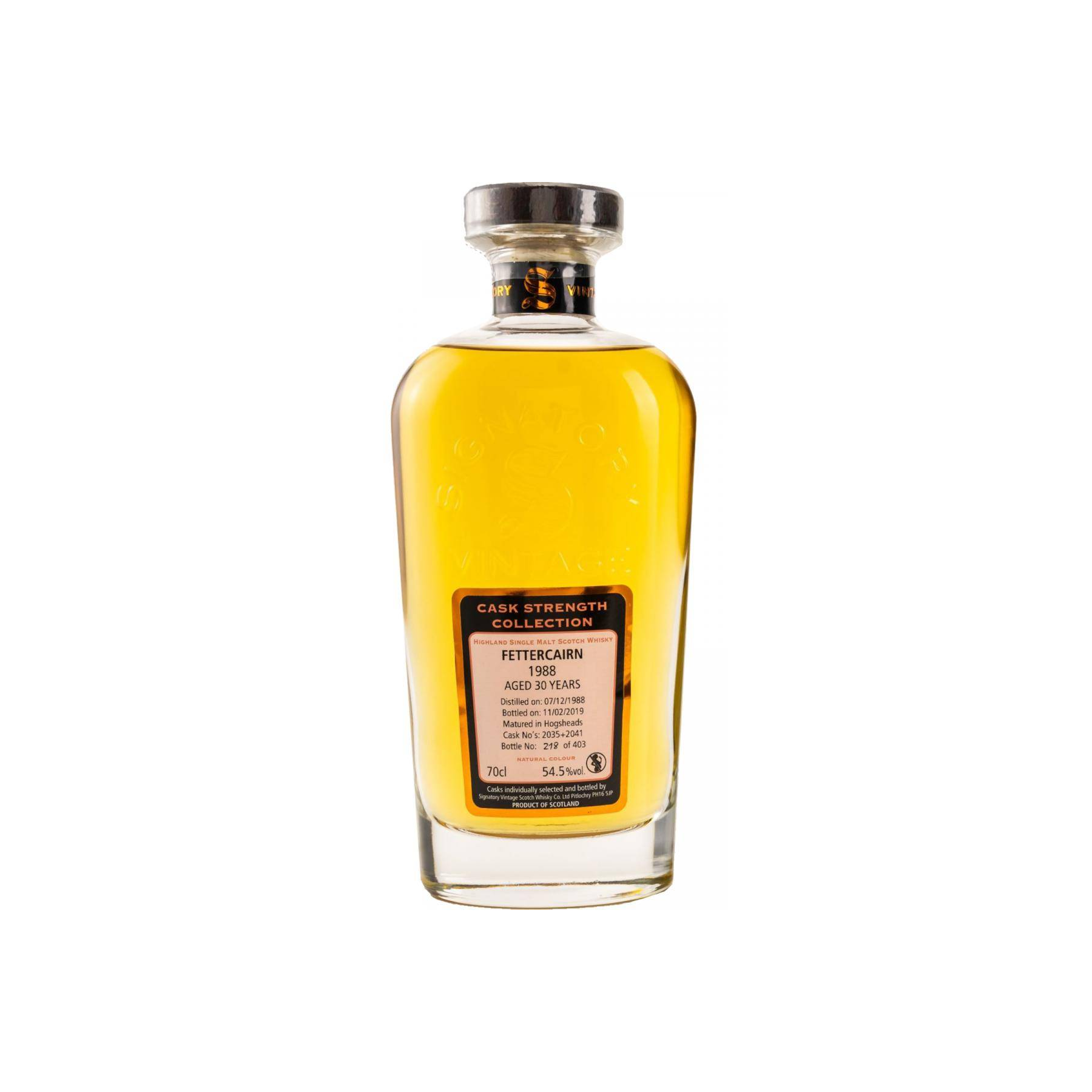 Fettercairn Cask Strength Collection 1988 30 Years Single Malt Whisky