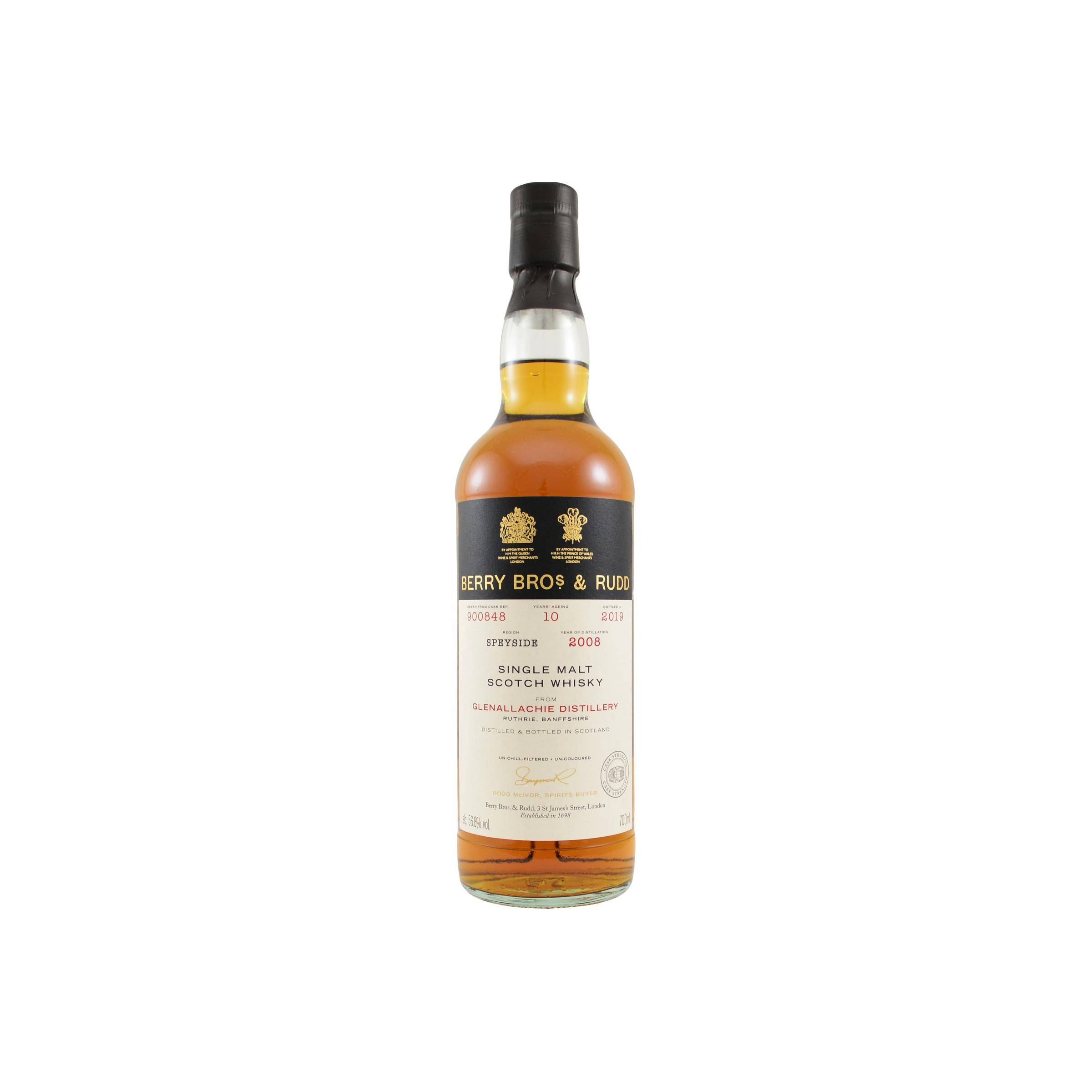The GlenAllachie 2008 10 Years Single Malt Whisky