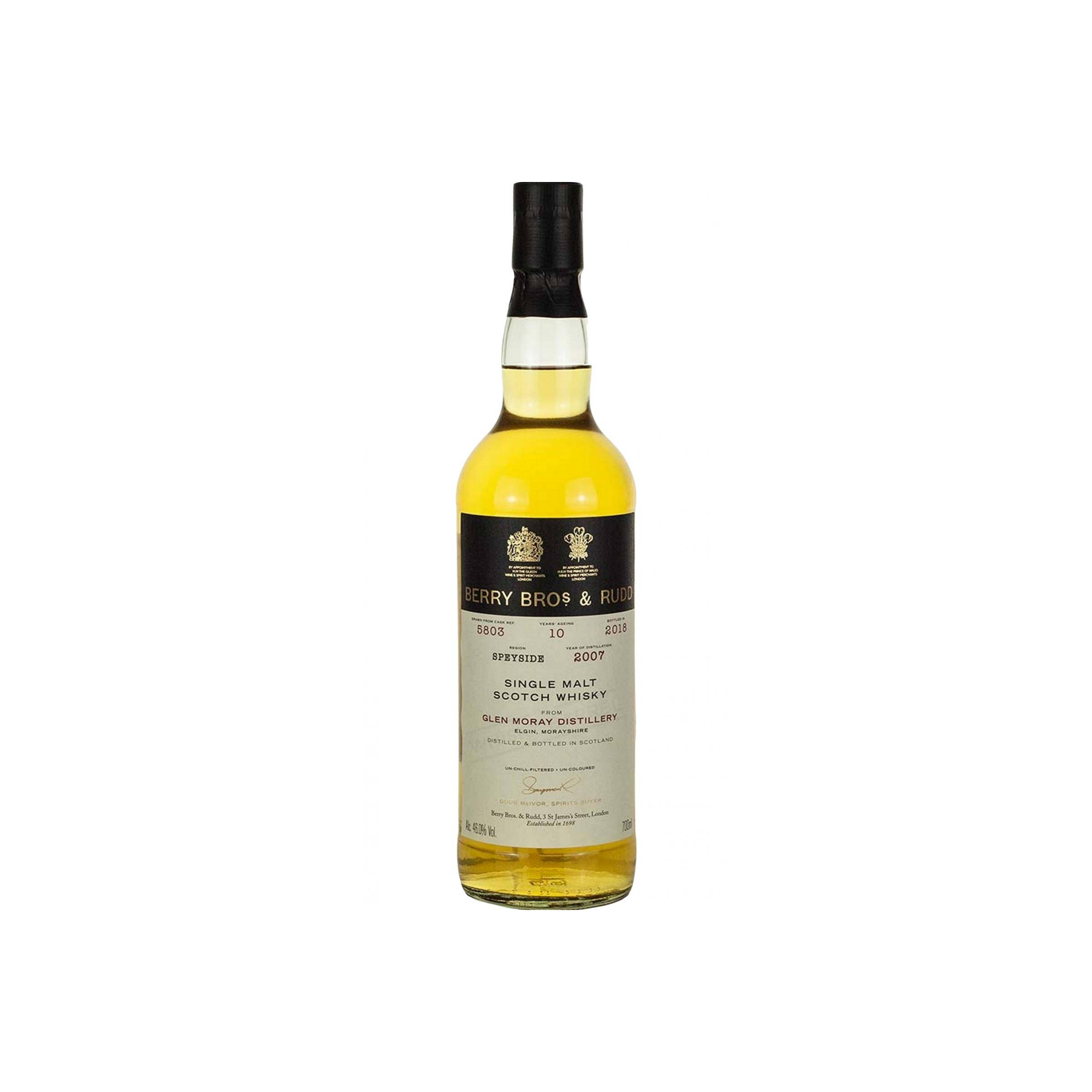Glen Moray 2007 10 Years Single Malt Whisky
