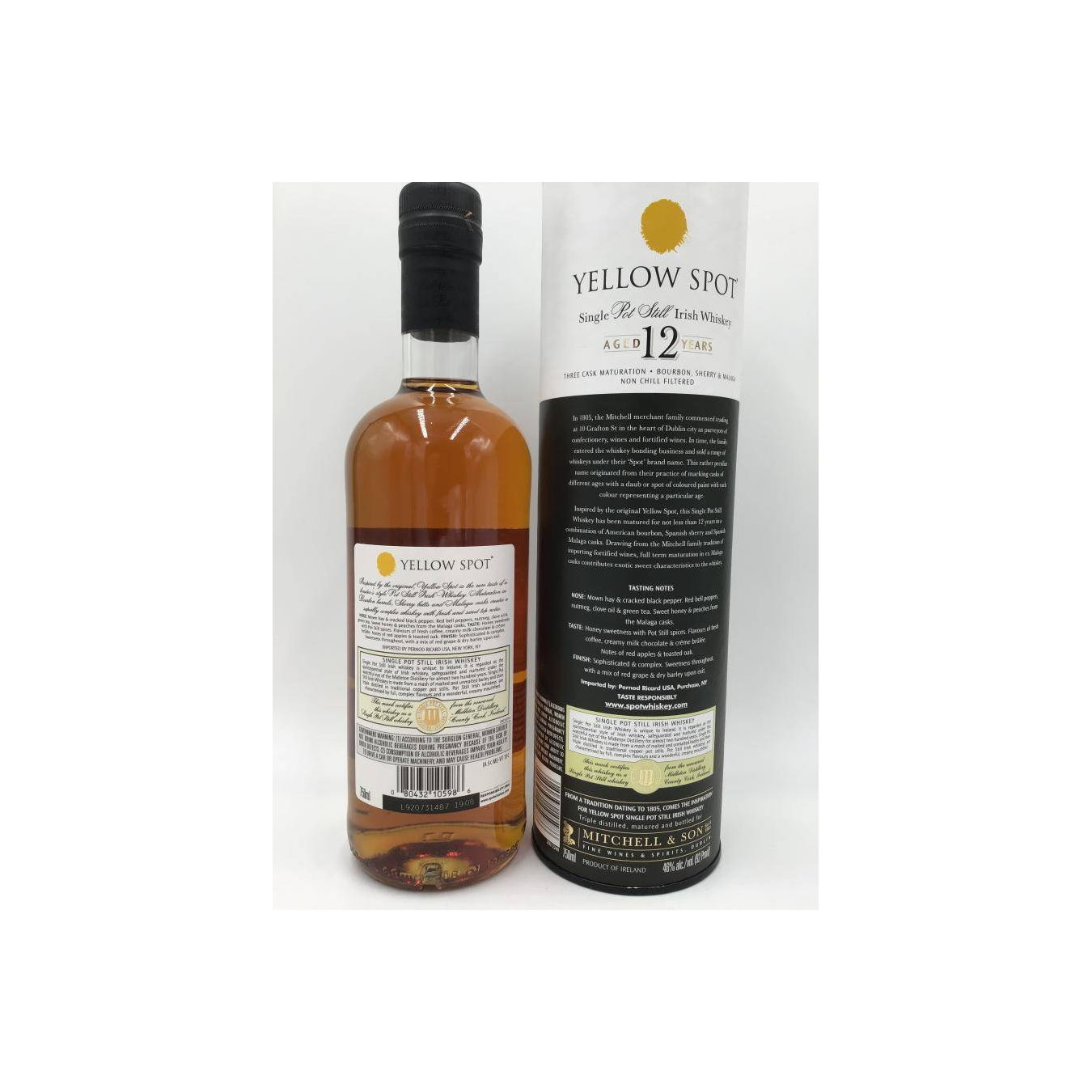 Yellow Spot 12 Years Single Pot Still Whisky 3