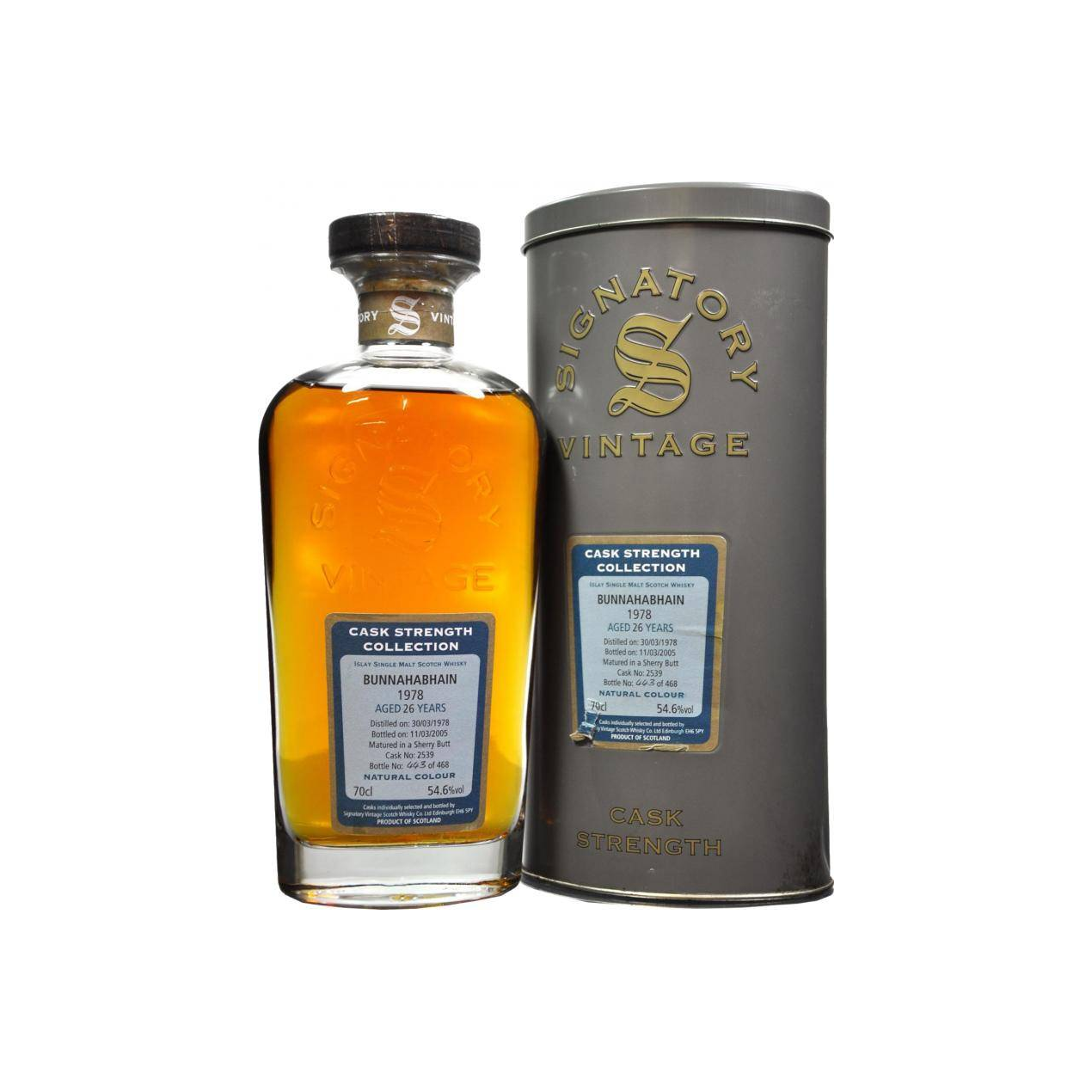 Bunnahabhain Cask Strength Collection 1978 26 Years Single Malt Whisky 2