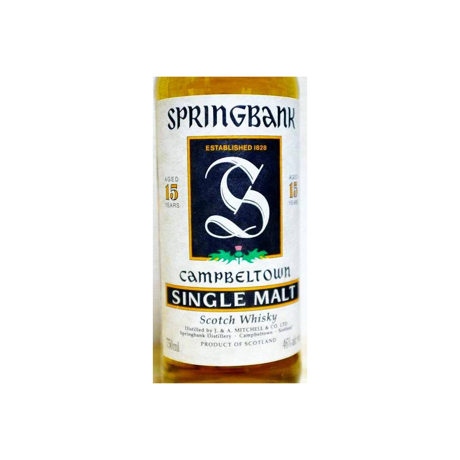 Springbank 15 Years Single Malt Whisky 2