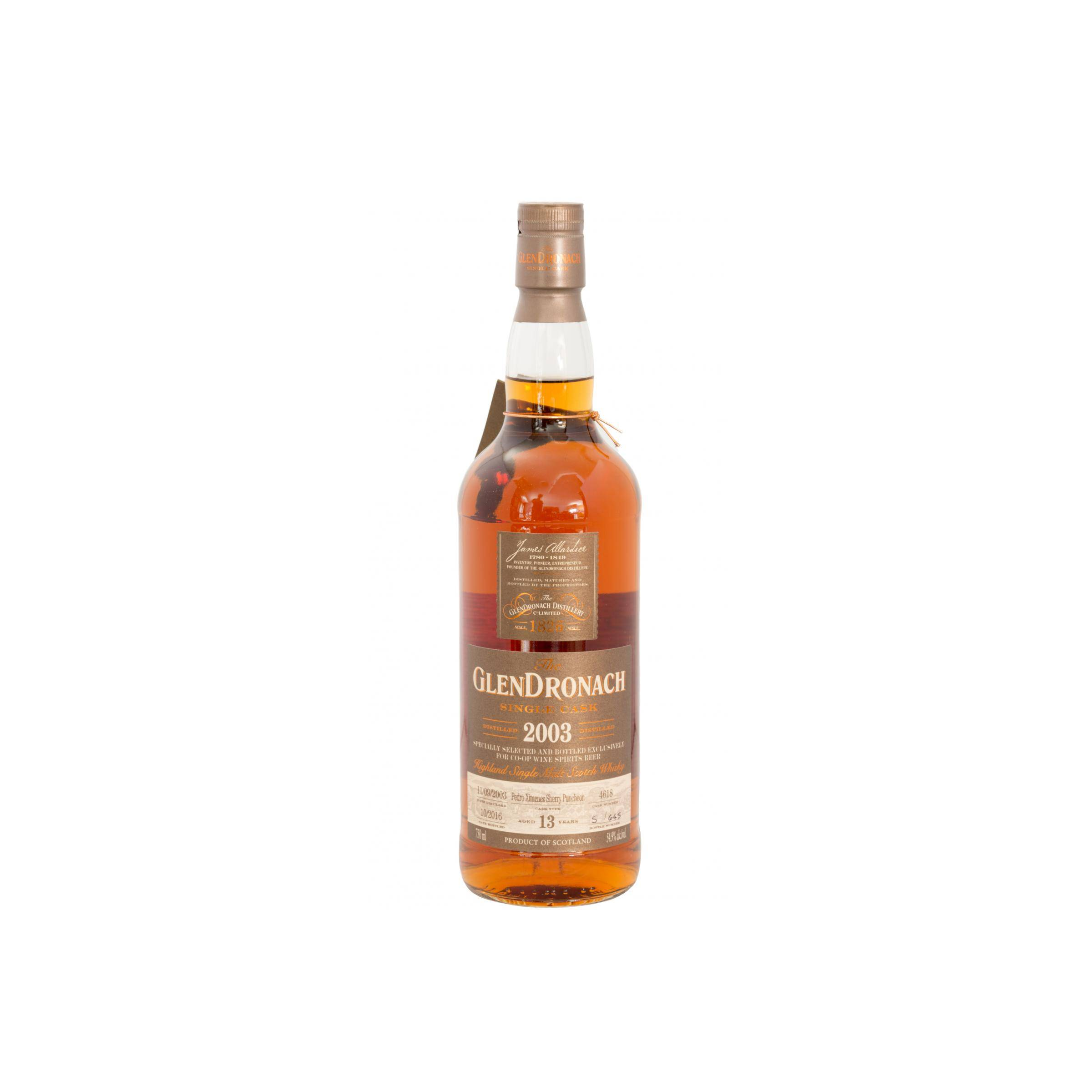 GlenDronach Single Cask 2003 13 Years Single Malt Whisky